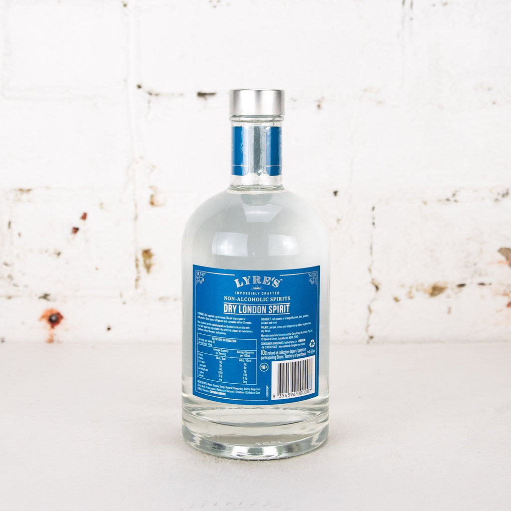 Lyre's - Non Alcoholic Dry London Spirit 700ml