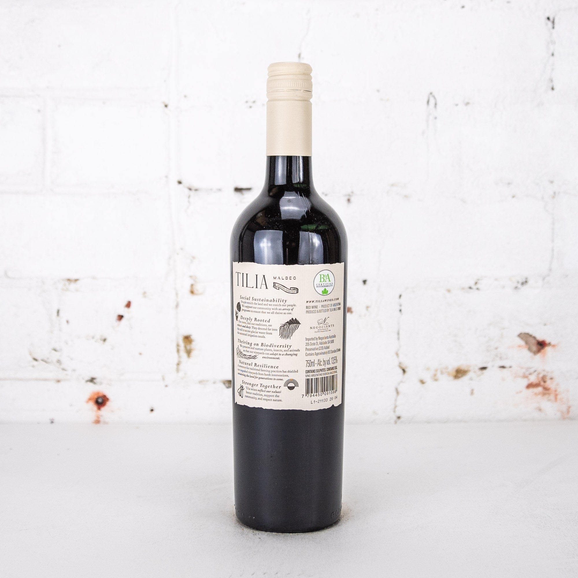 Tilia - Malbec 2020 750ml