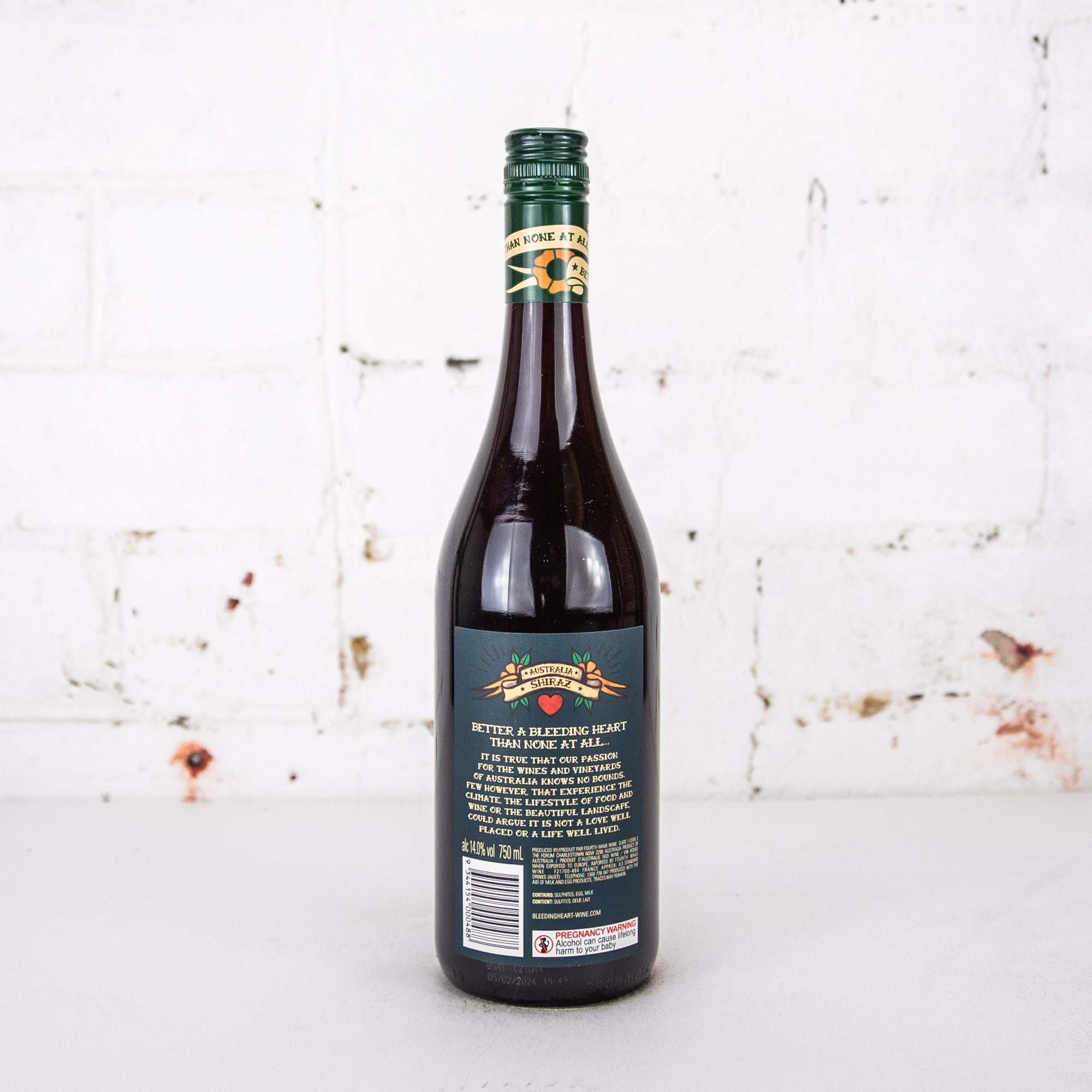 Bleeding Heart - Shiraz 750ml