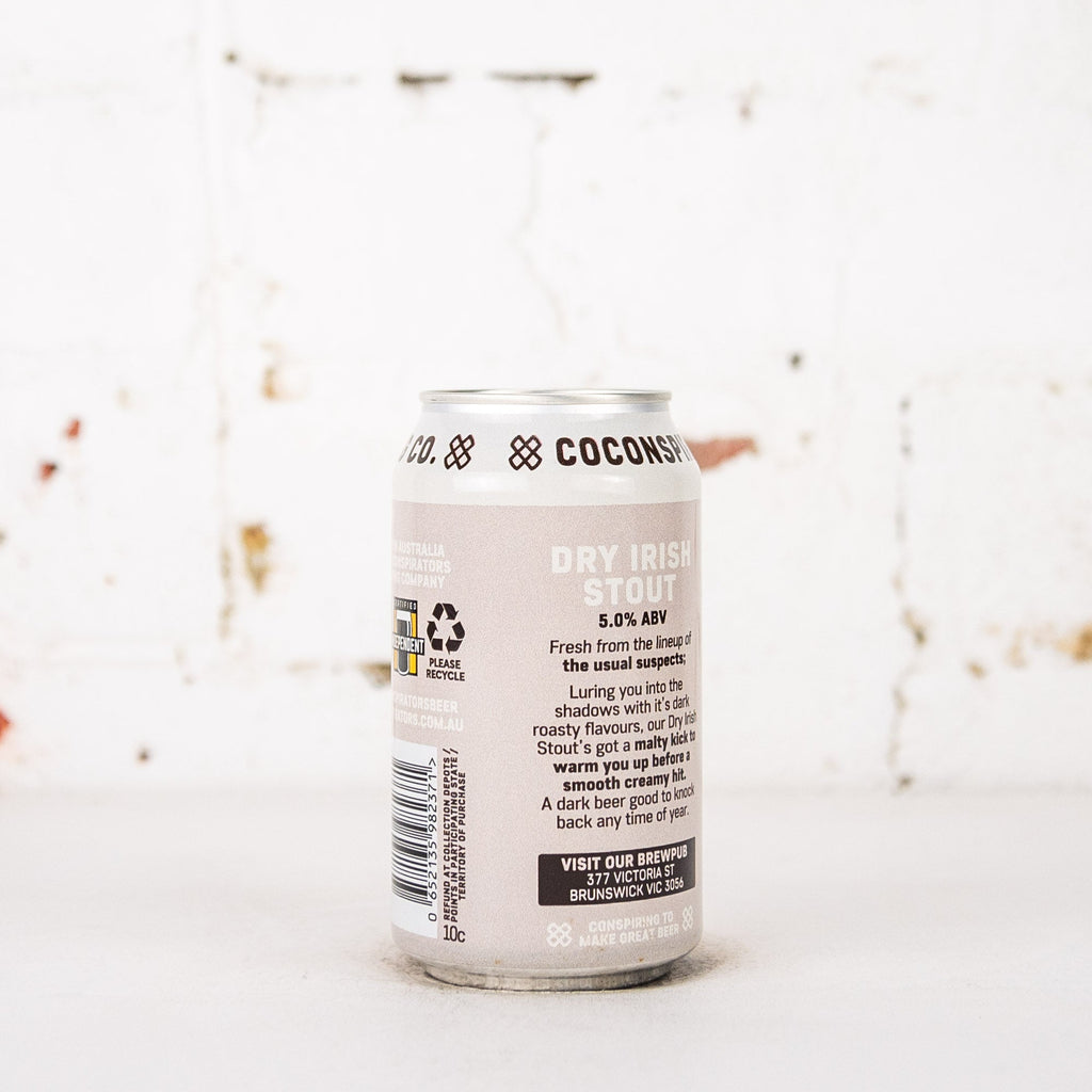 CoConspirators - The Usual Suspects Dry Irish Stout