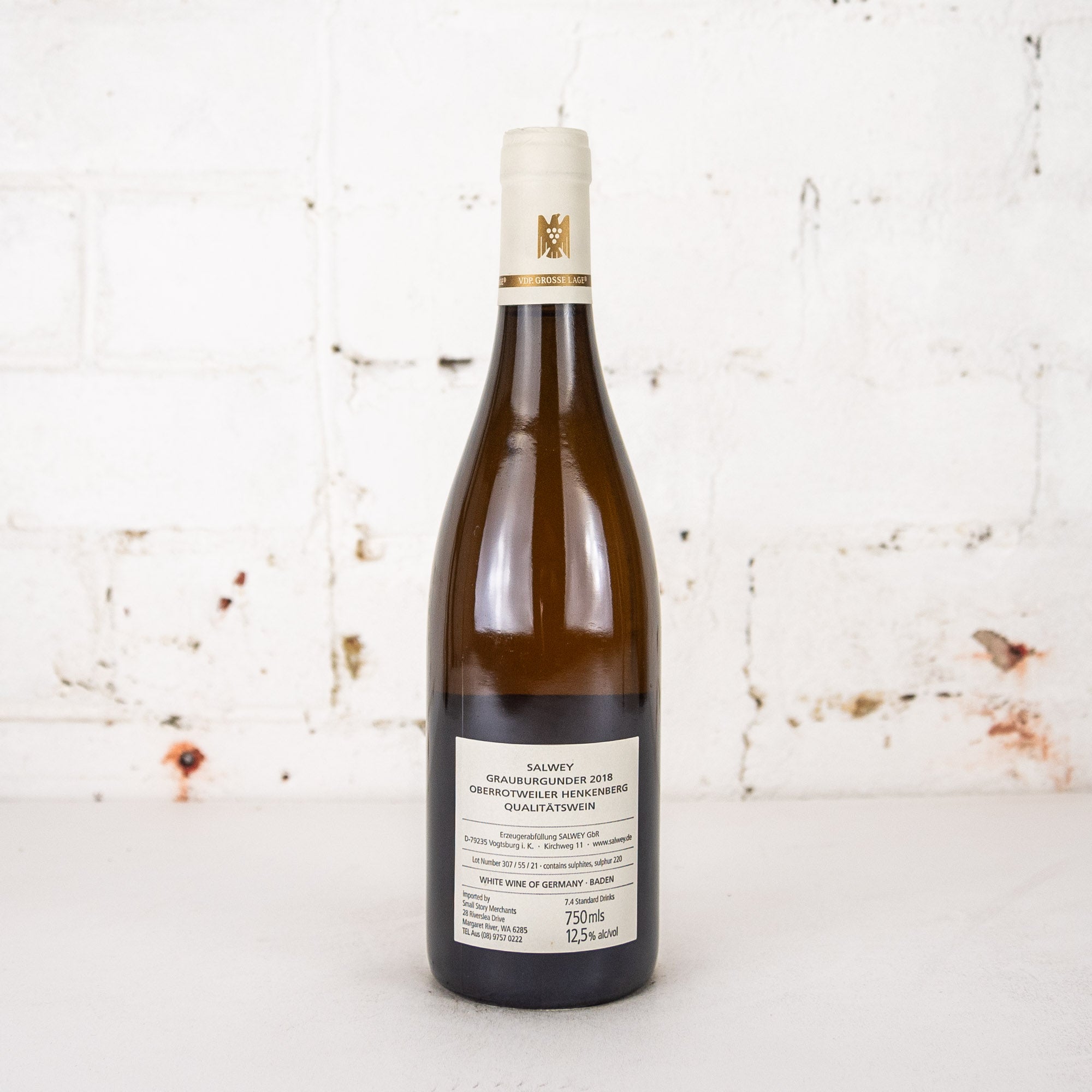Weingut Salwey - Henkenberg Grauburgunder Grosse Gewachs (GG) 2018 750ml