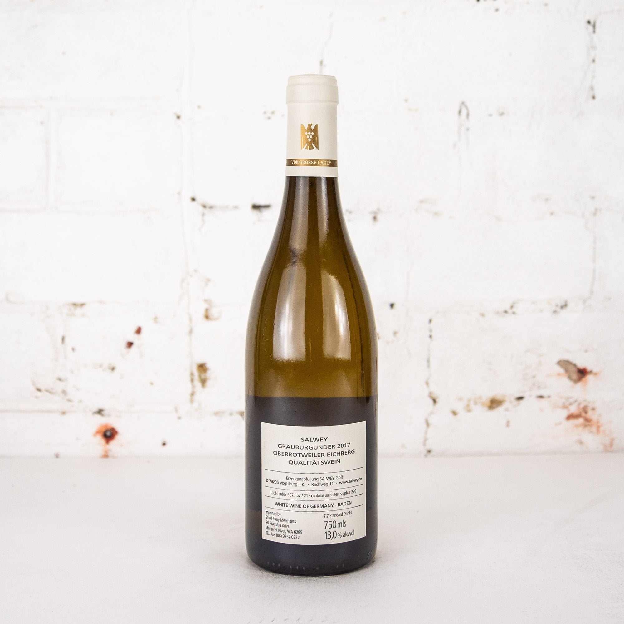 Weingut Salwey - Eichberg Grauburgunder Grosse Gewach (GG) 2017 750ml