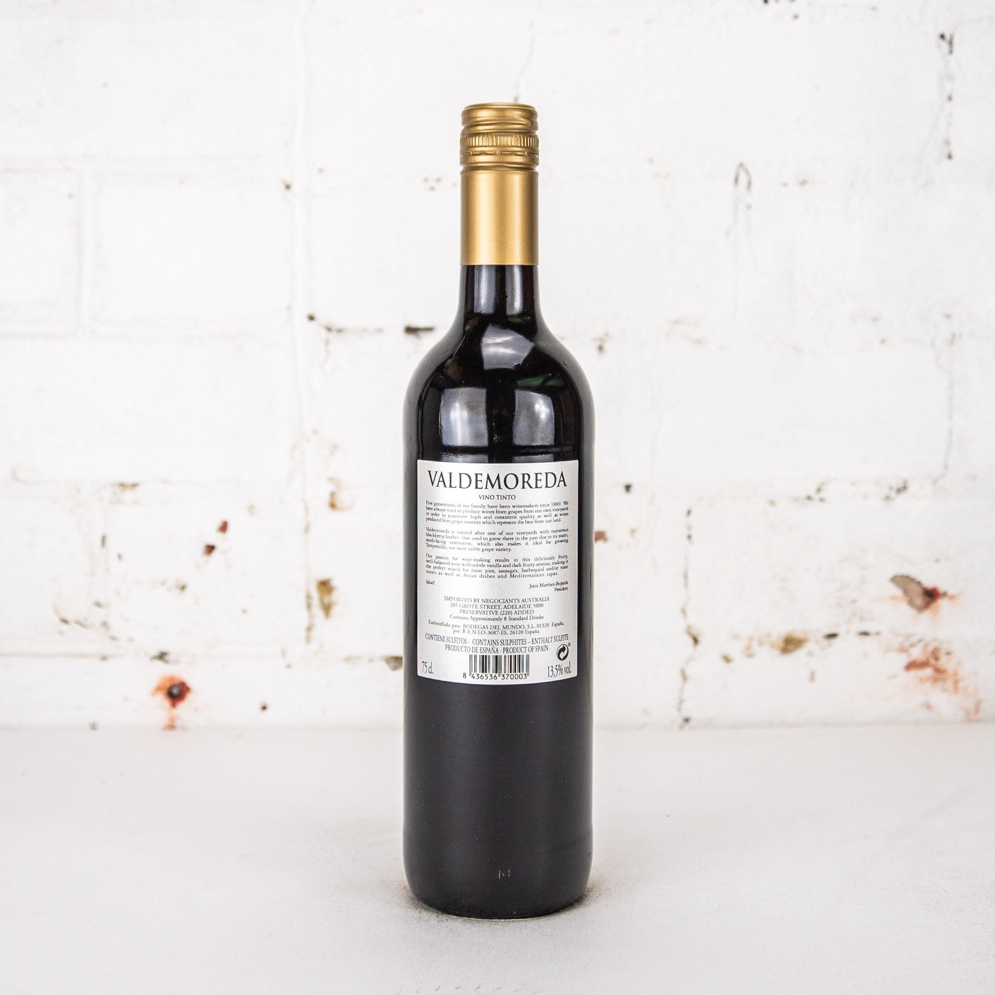 Bodegas Del Mundo - Valdemoreda Tempranillo 2021 750ml