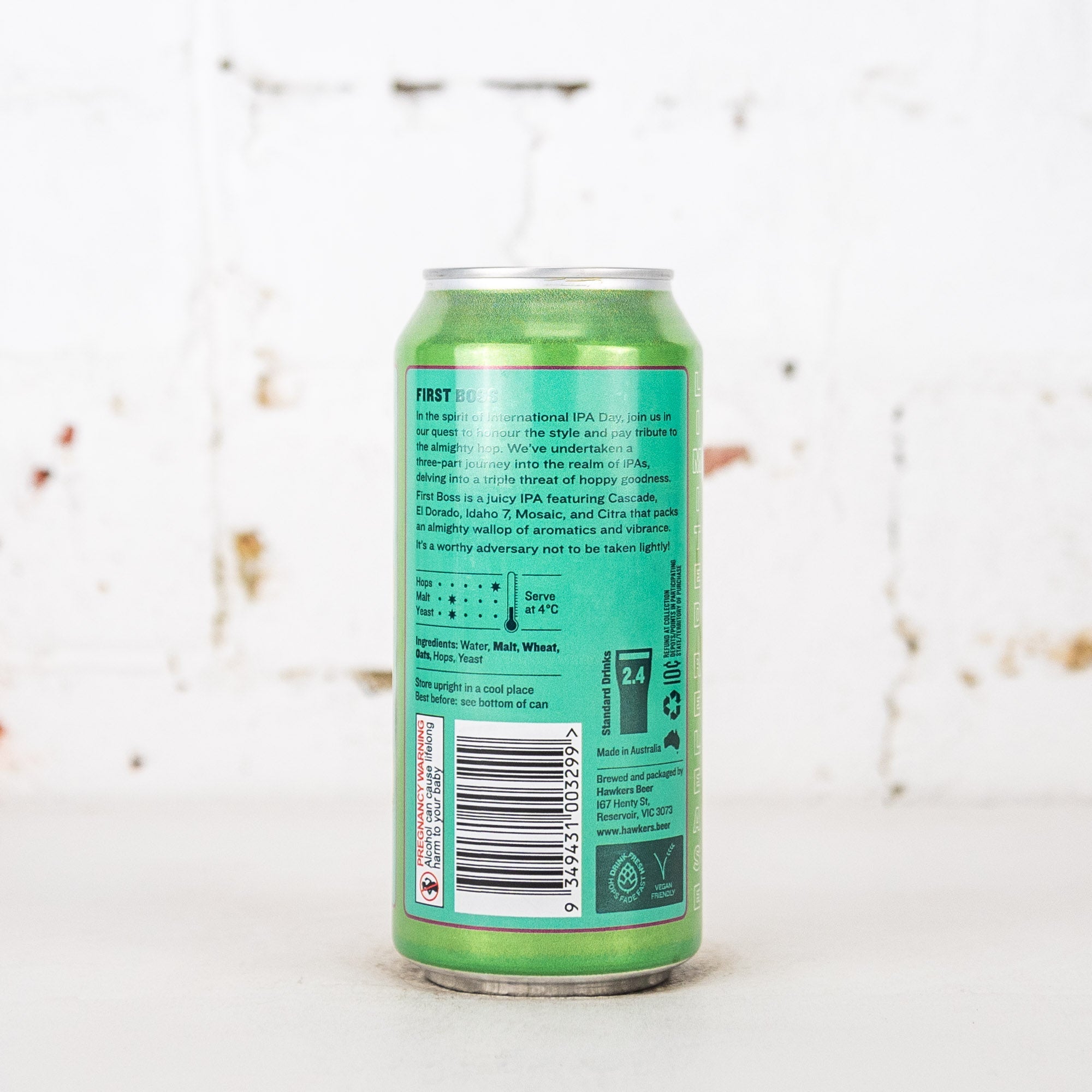 Hawkers - First Boss Juicy IPA