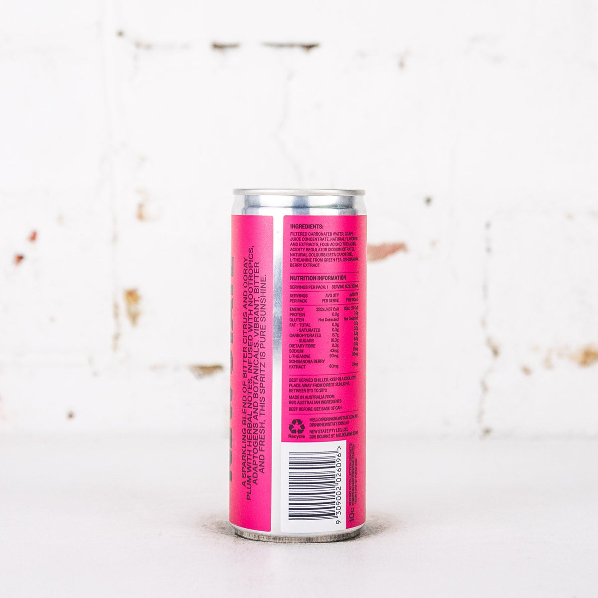 New State - Bittersweet Citrus & Ooray Plum Functional Spritz
