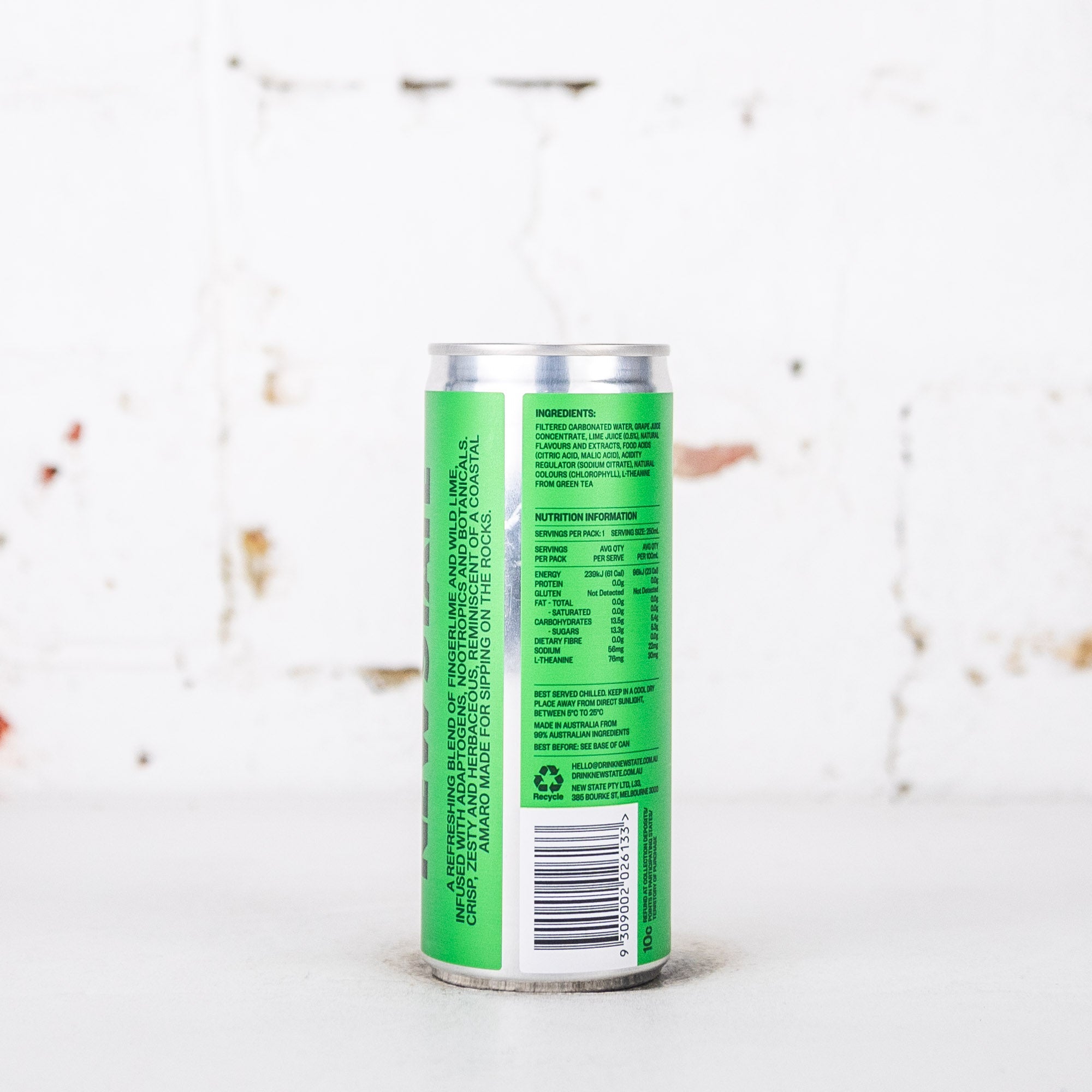New State - Fingerlime, Wild Lime & Basil Functional Spritz