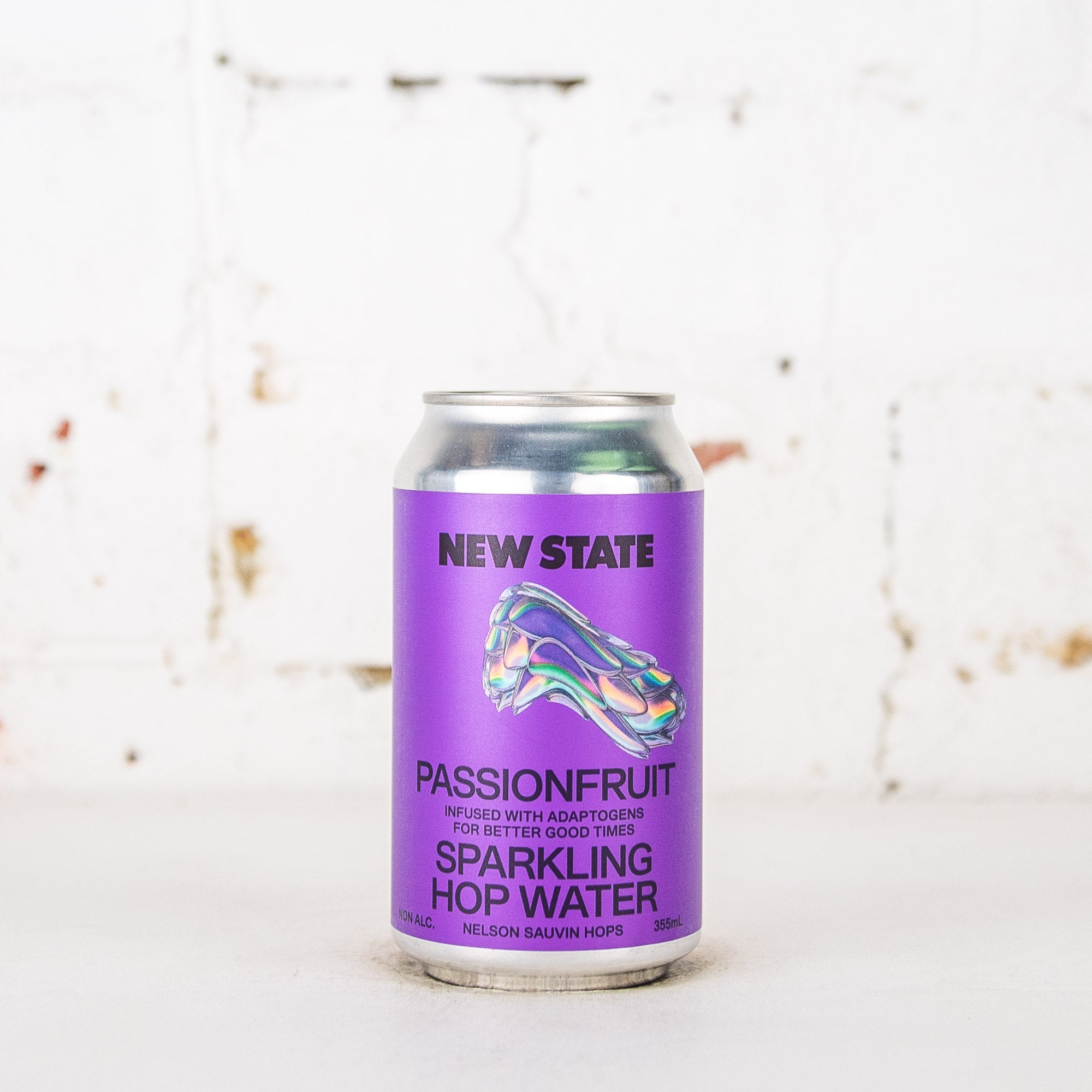 New State - Passionfruit + Nelson Sauvin Sparkling Hop Water
