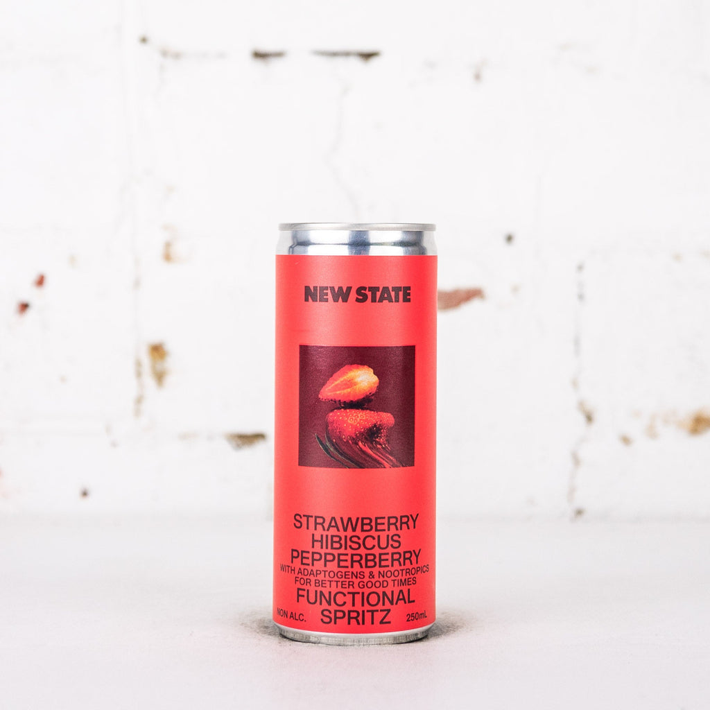 New State - Strawberry, Hibiscus & Pepperberry Functional Spritz