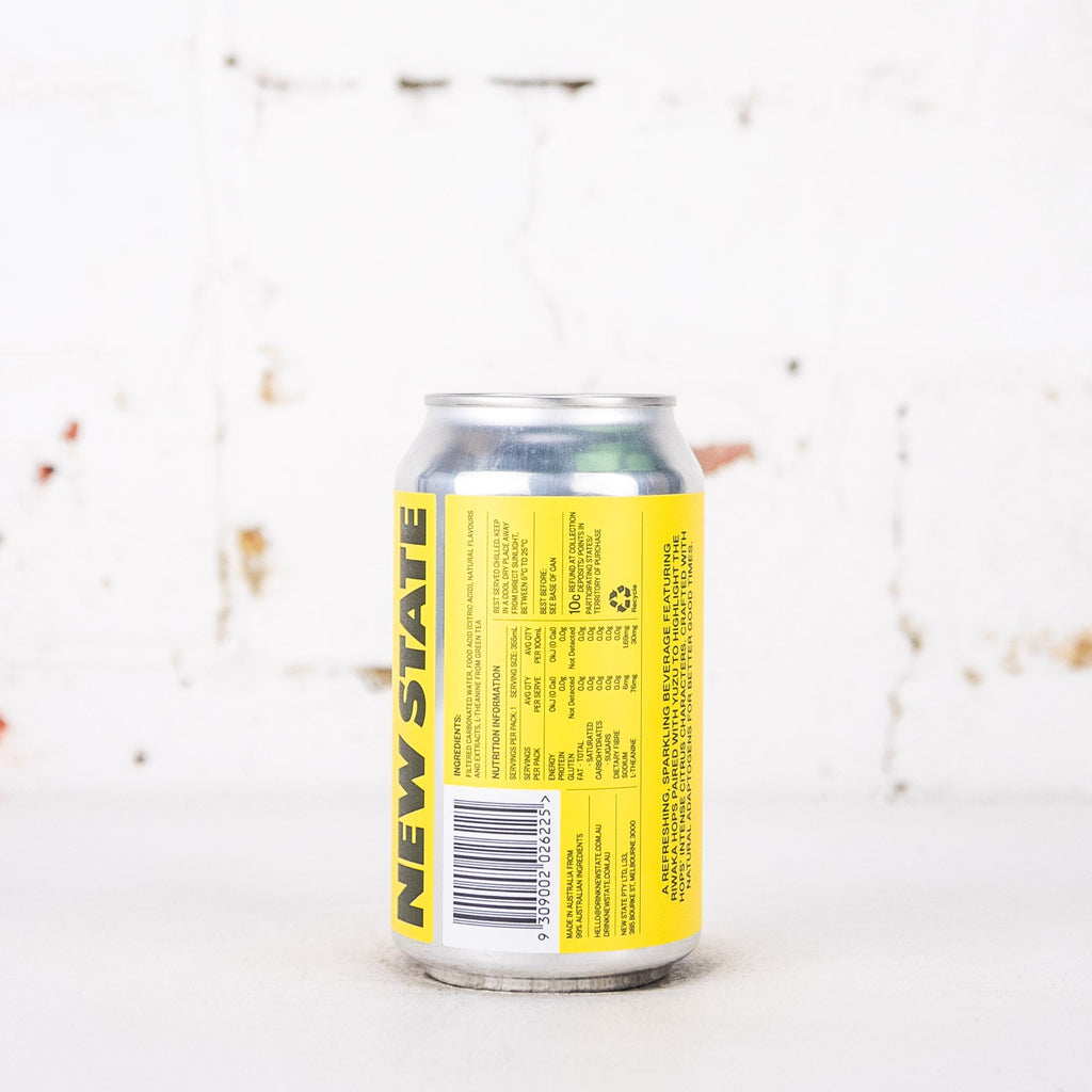 New State - Yuzu + Riwaka Sparkling Hop Water