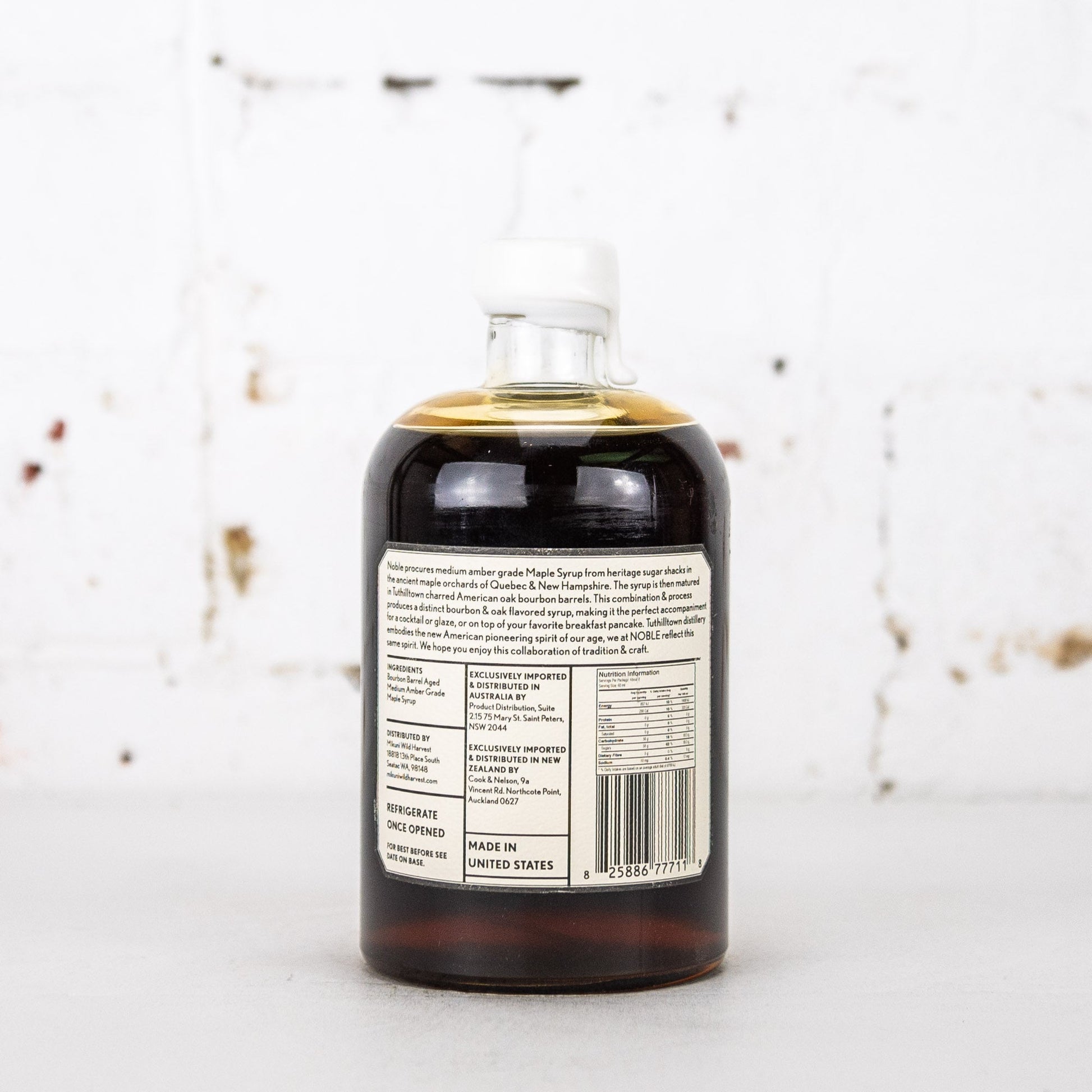 Noble - Tonic 01 Bourbon Barrel Aged Maple Syrup 450ml