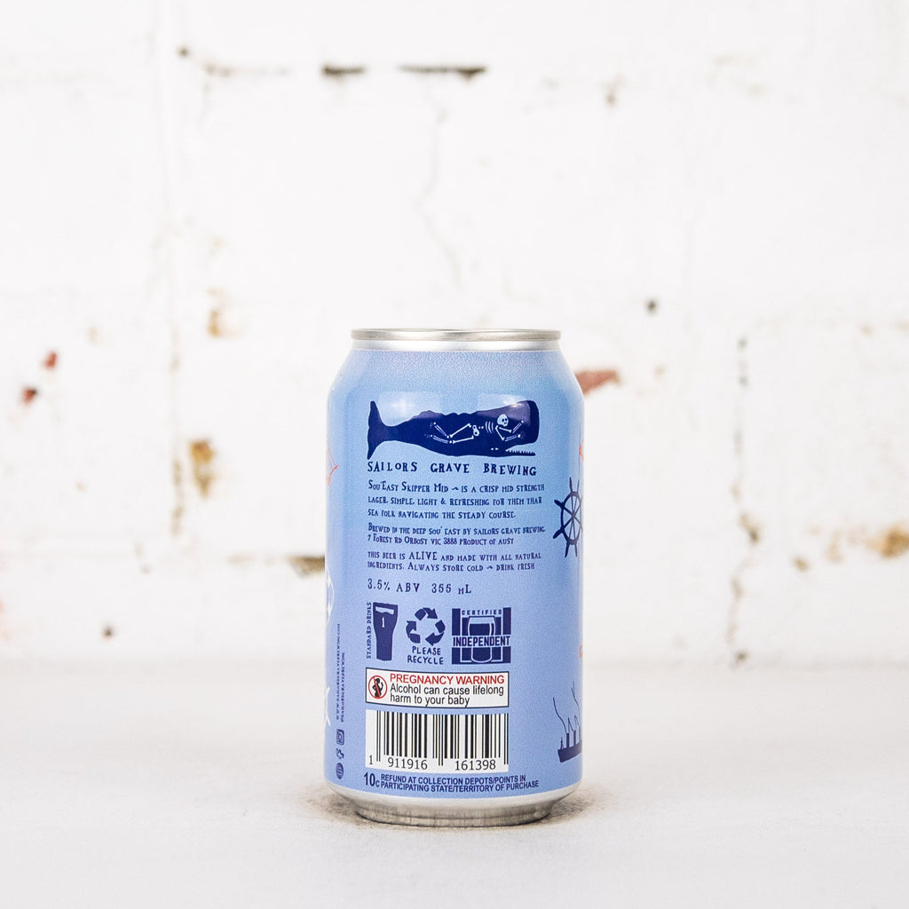Sailors Grave - Sou East Skipper Mid Strength Lager