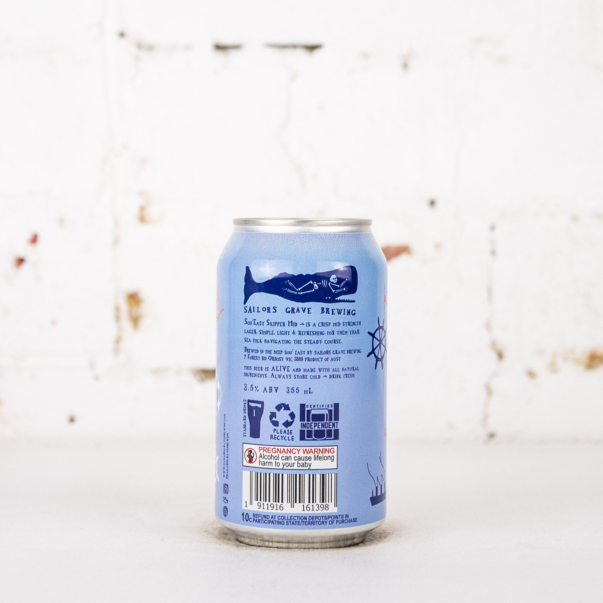 Sailors Grave - Sou East Skipper Mid Strength Lager