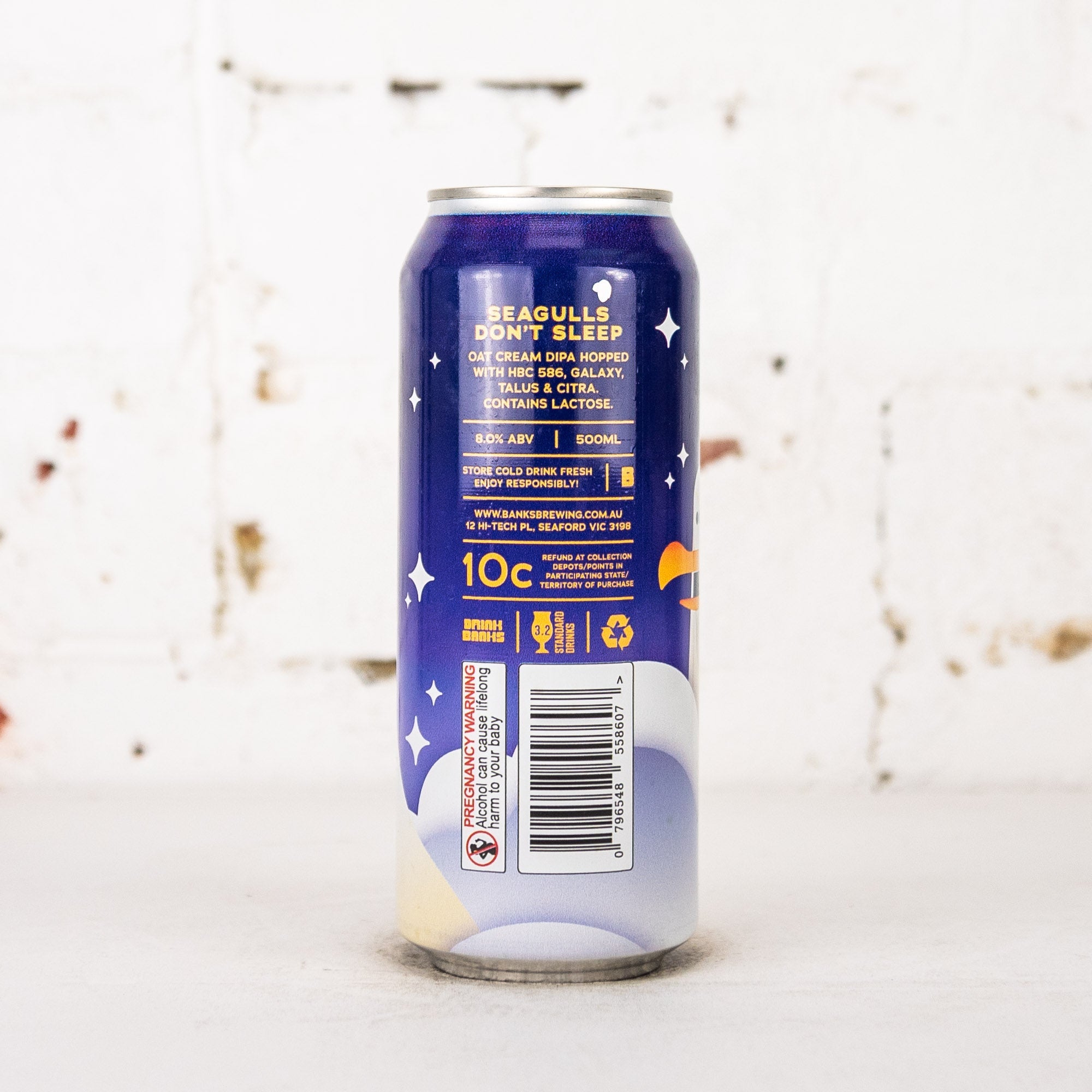 Banks - Seagulls Don't Sleep Oat Cream DIPA
