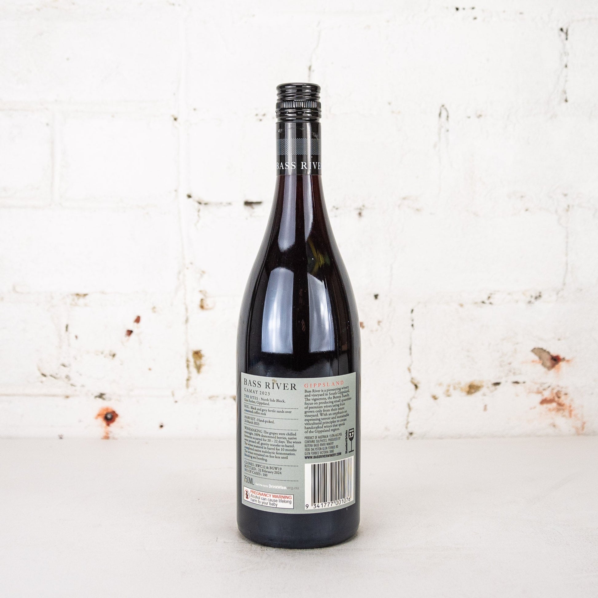 Bass River - North Side Gamay 2023 750ml