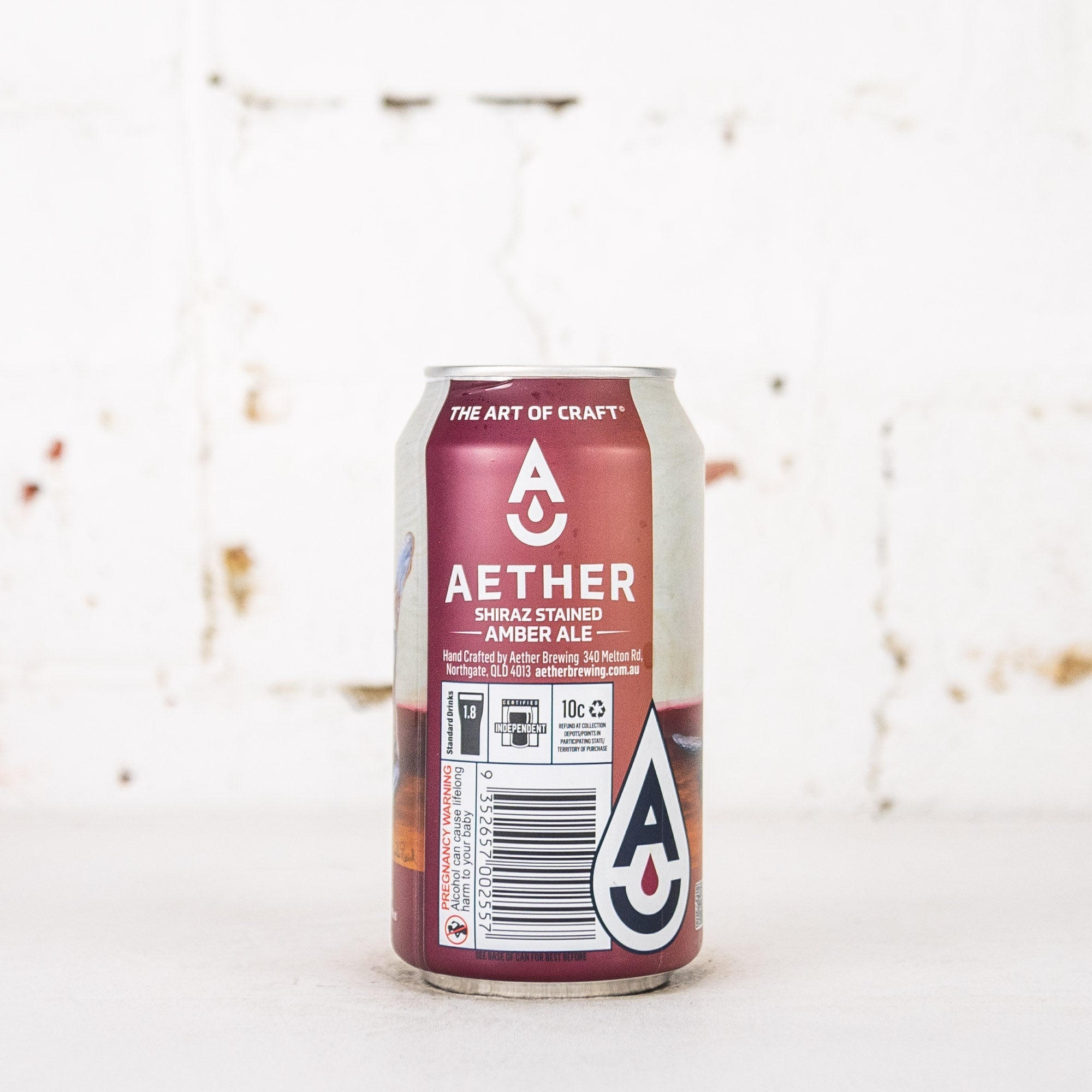 Aether - Shiraz Stained Amber Ale