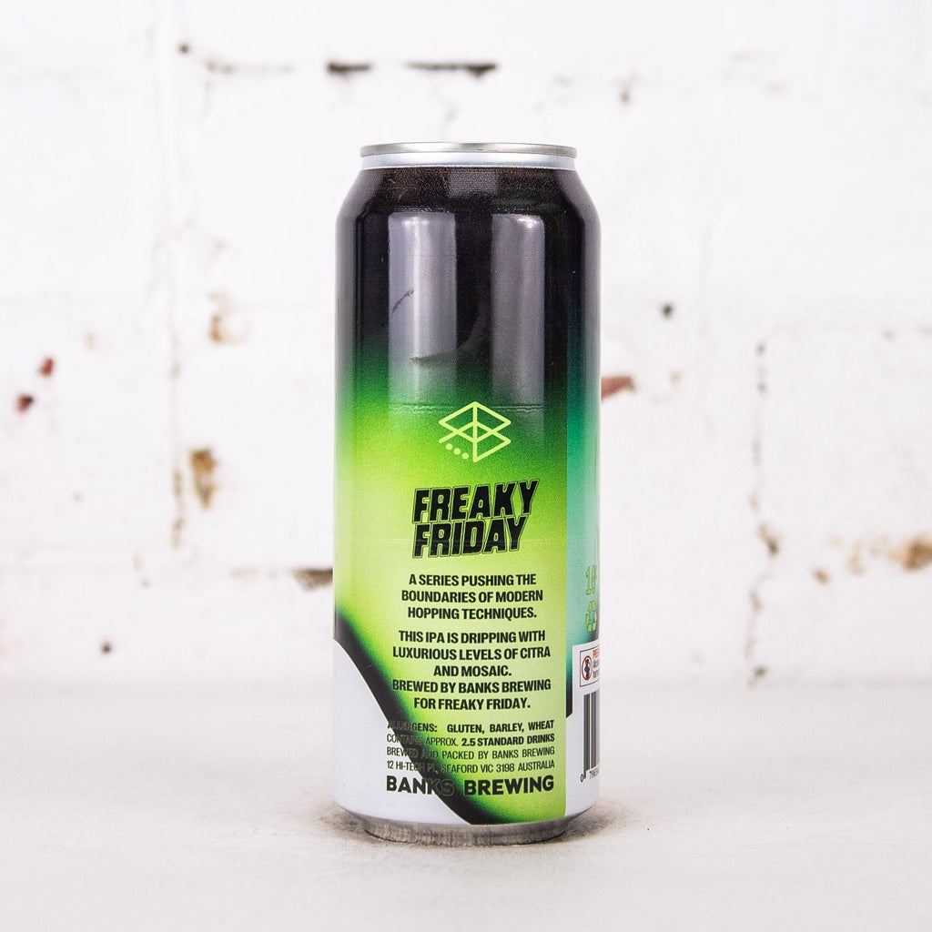 Banks x Range 'Dripping In Green: Citra + Mosaic' DDH IPA