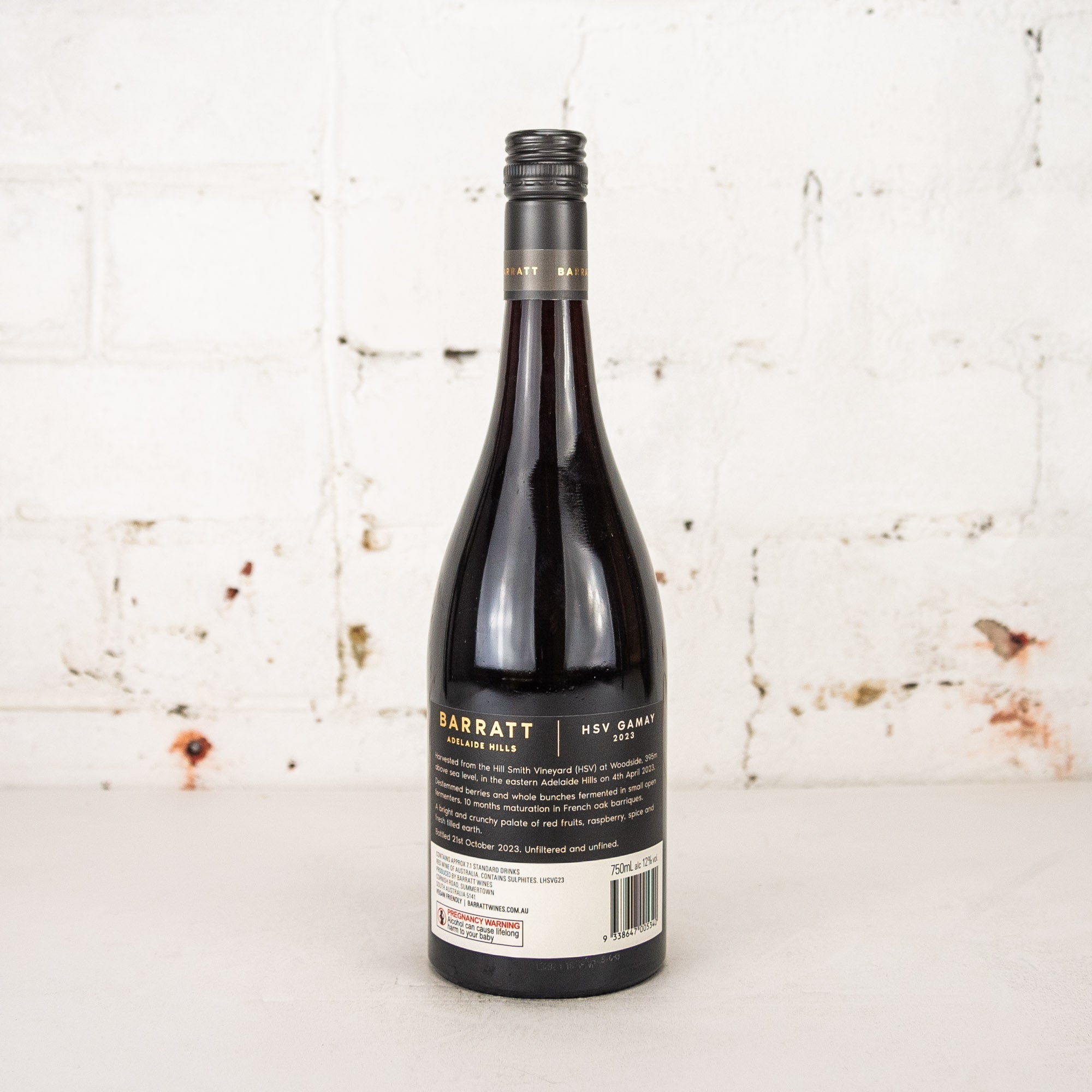 Barratt - HSV Gamay 2023 750ml