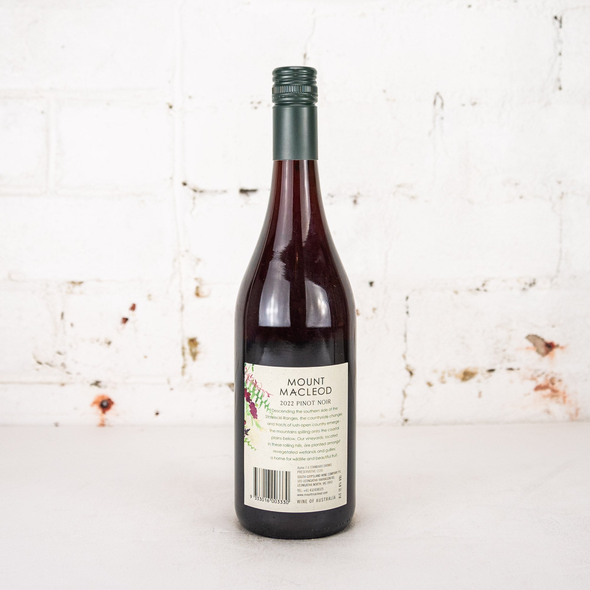 Mount Macleod - Pinot Noir 2022 750ml
