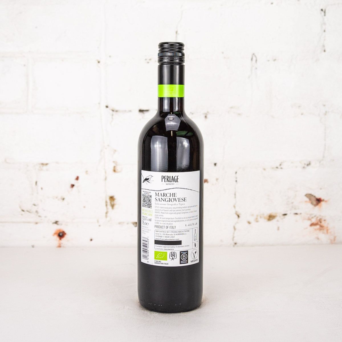 Perlage - Marche Sangiovese 750ml