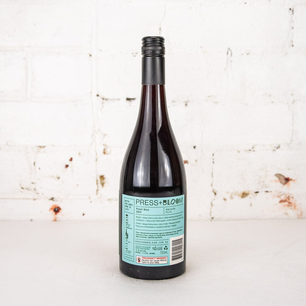 Press & Bloom - Adelaide Hills Pinot Noir 750ml