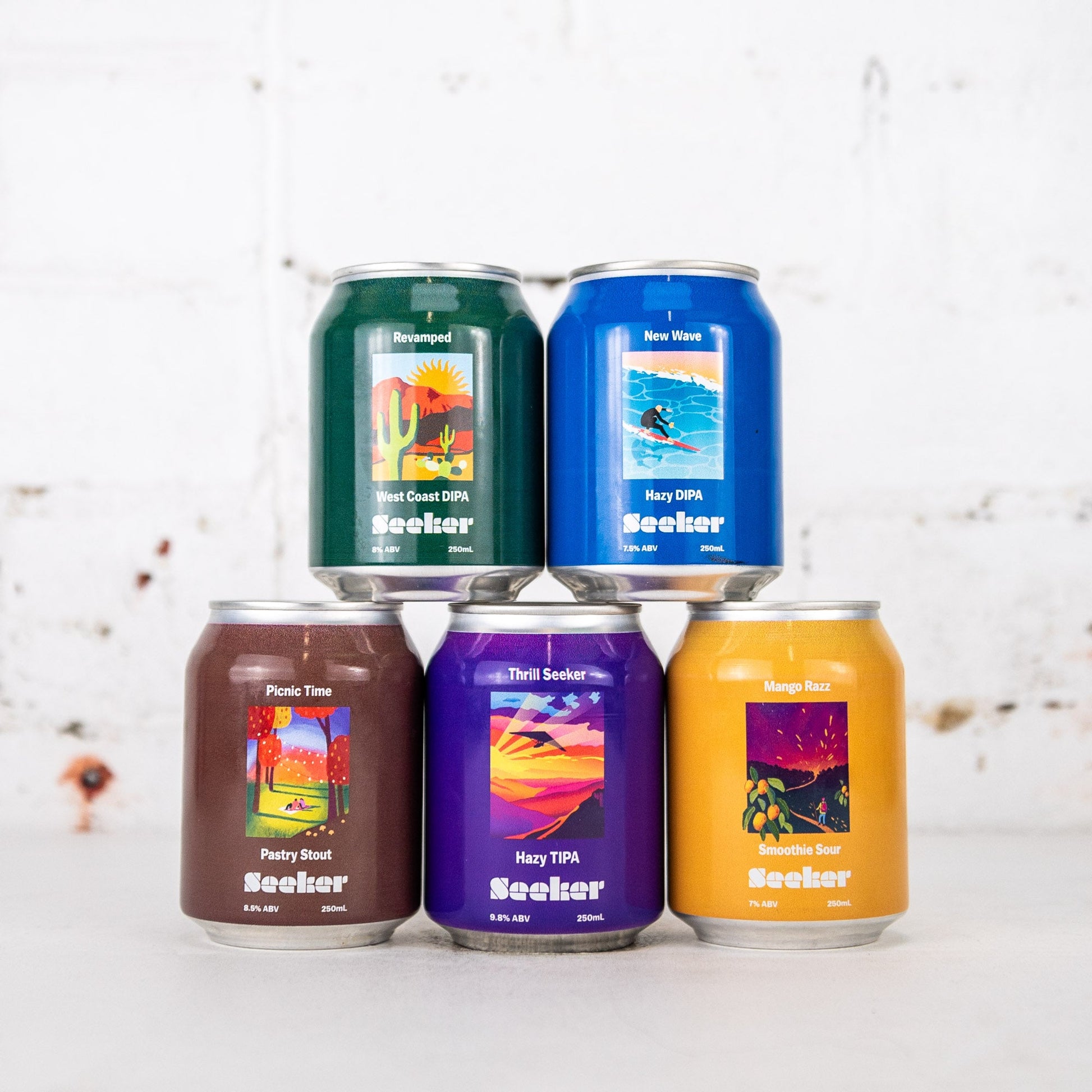 Seeker - The Art of Flight Mixed 5 Pack (5x 250ml)