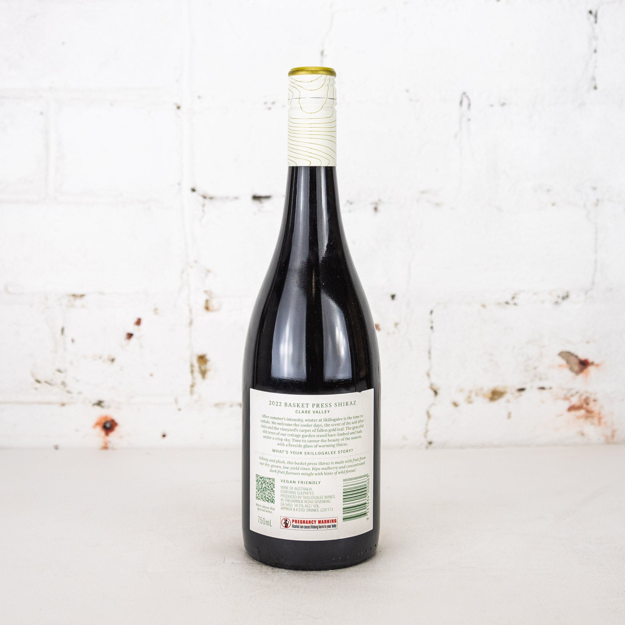Skillogalee - Basket Press Shiraz 2022 750ml