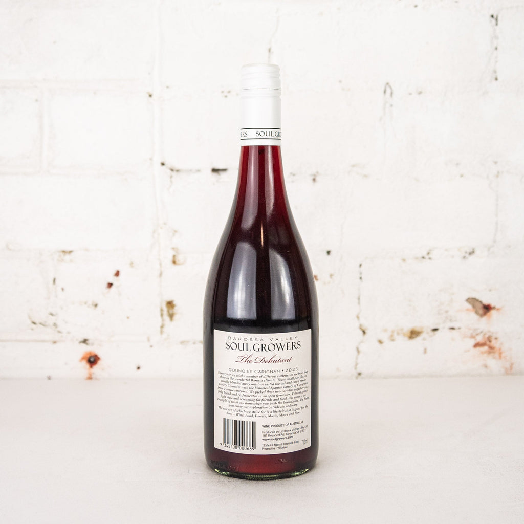 Soul Growers - The Debutant Counoise Carignan 750ml