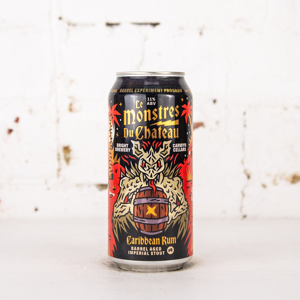 Bright x Carwyn Cellars 'Le Monstres du Chateau #4' Caribbean Rum Barrel Aged Imperial Stout