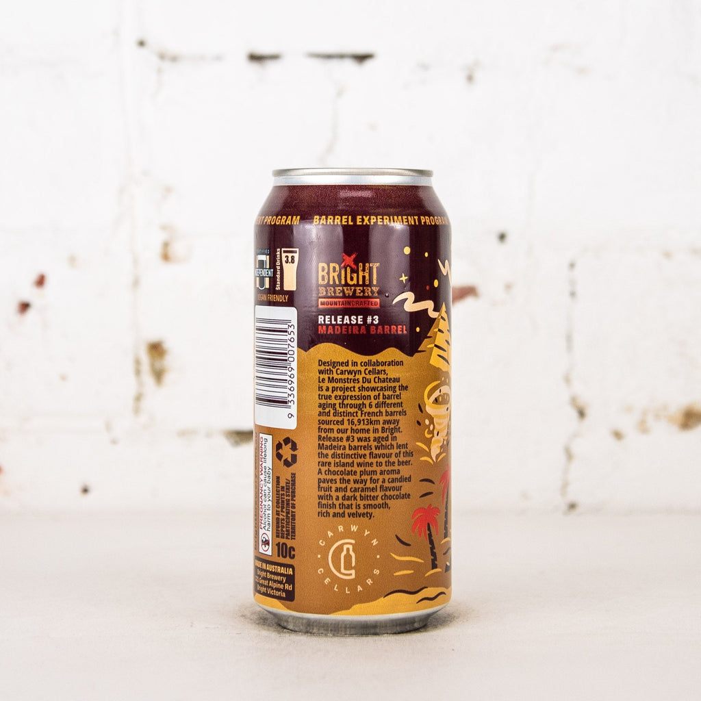 Bright x Carwyn Cellars 'Le Monstres du Chateau #3' Madeira Barrel Aged Imperial Stout
