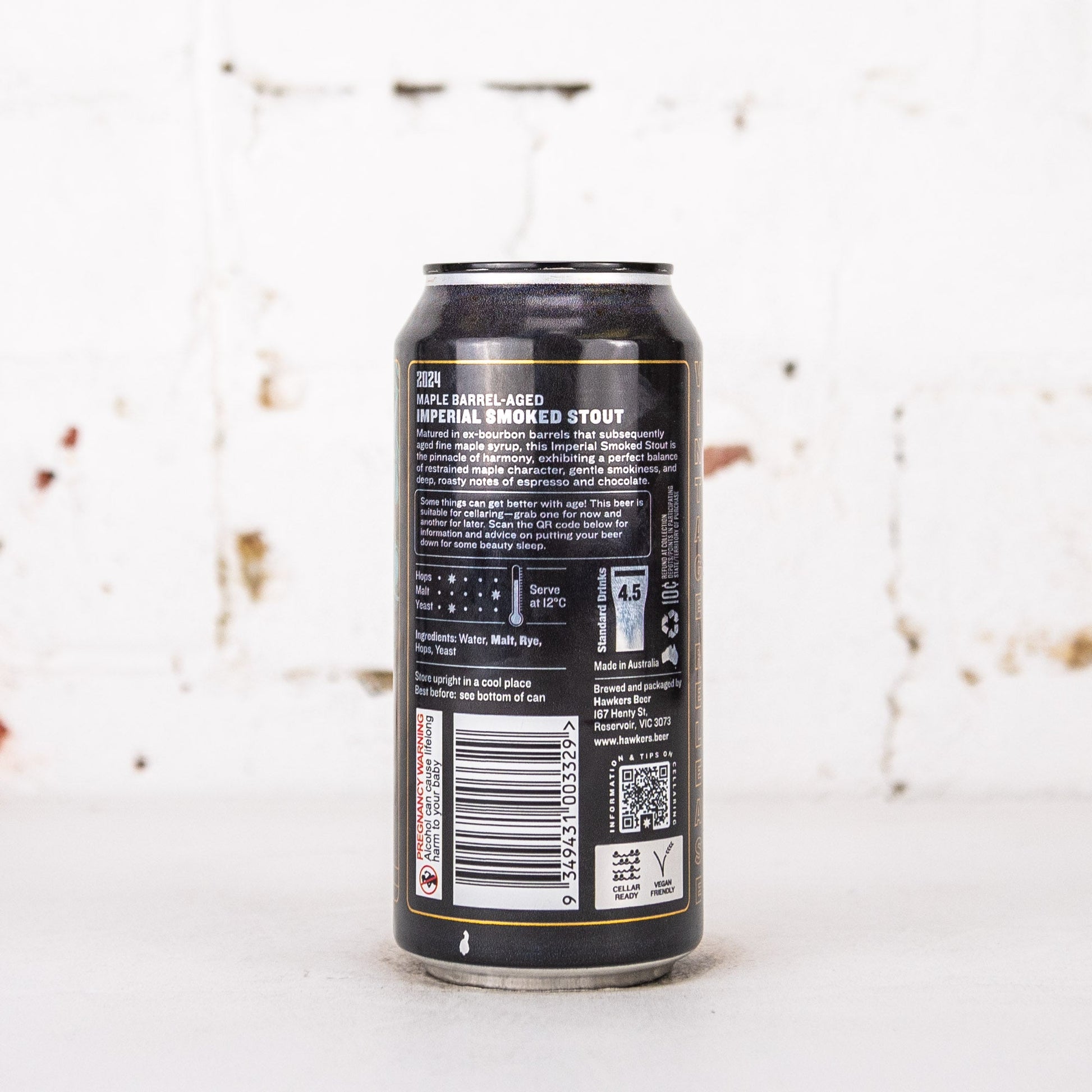 Hawkers - Maple Barrel Aged Imperial Smoked Stout 2024