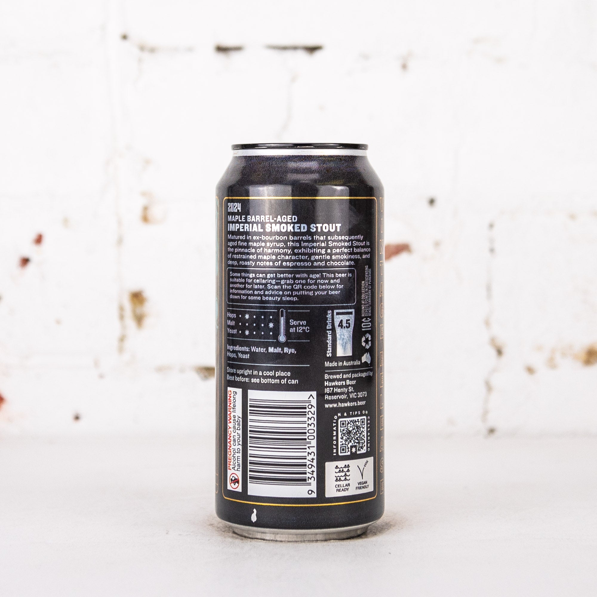Hawkers - Maple Barrel Aged Imperial Smoked Stout 2024