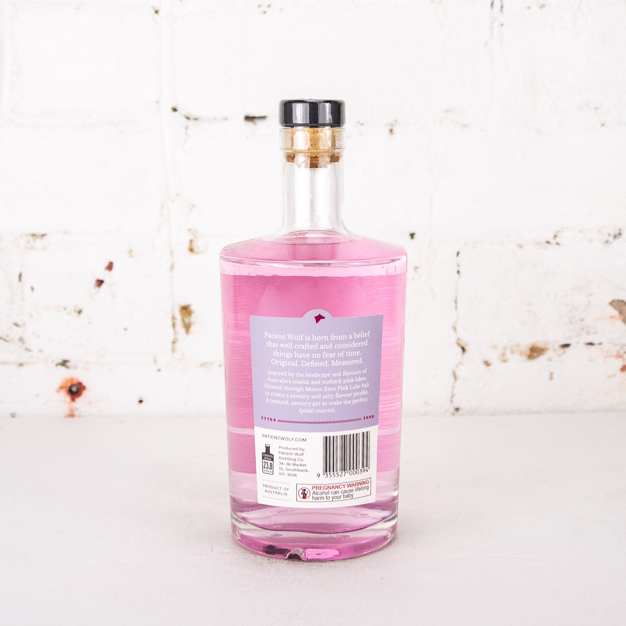 Patient Wolf - Pink Lake Gin 700ml