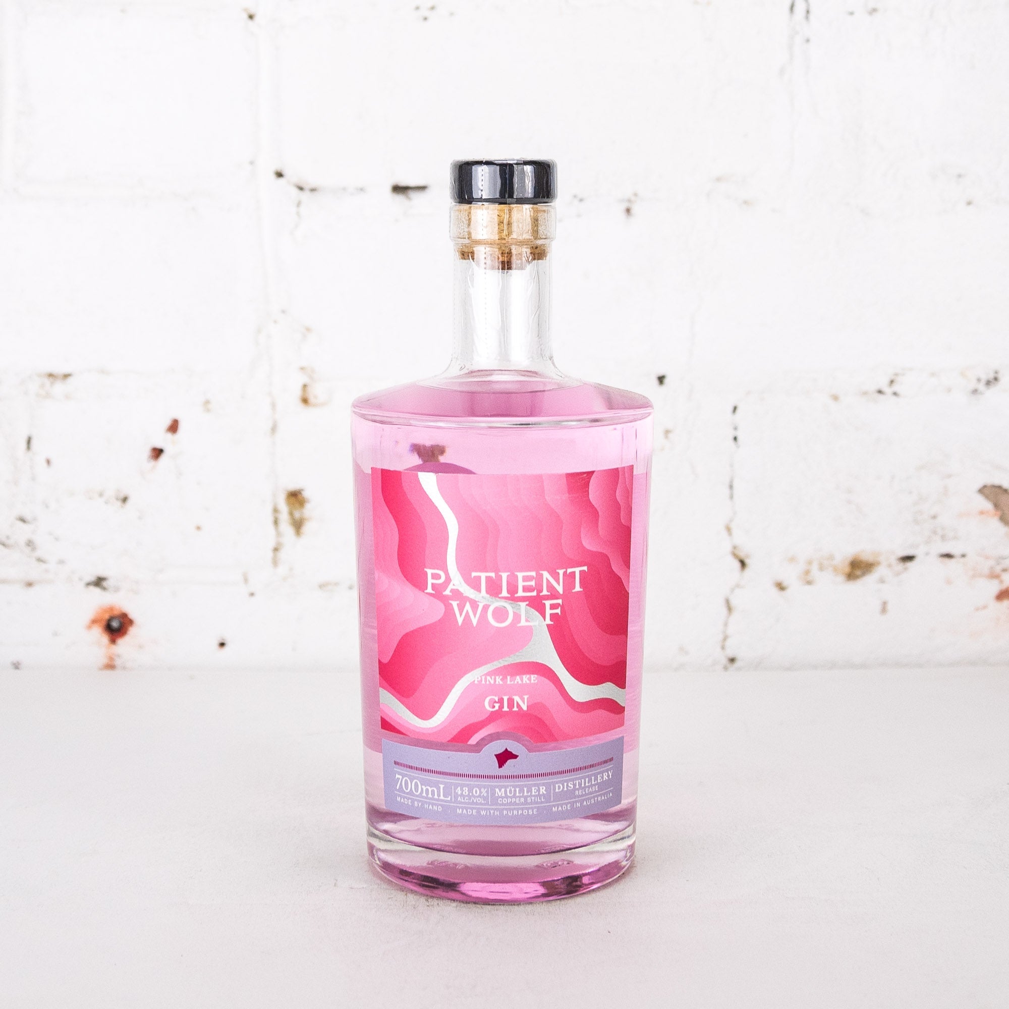 Patient Wolf - Pink Lake Gin 700ml