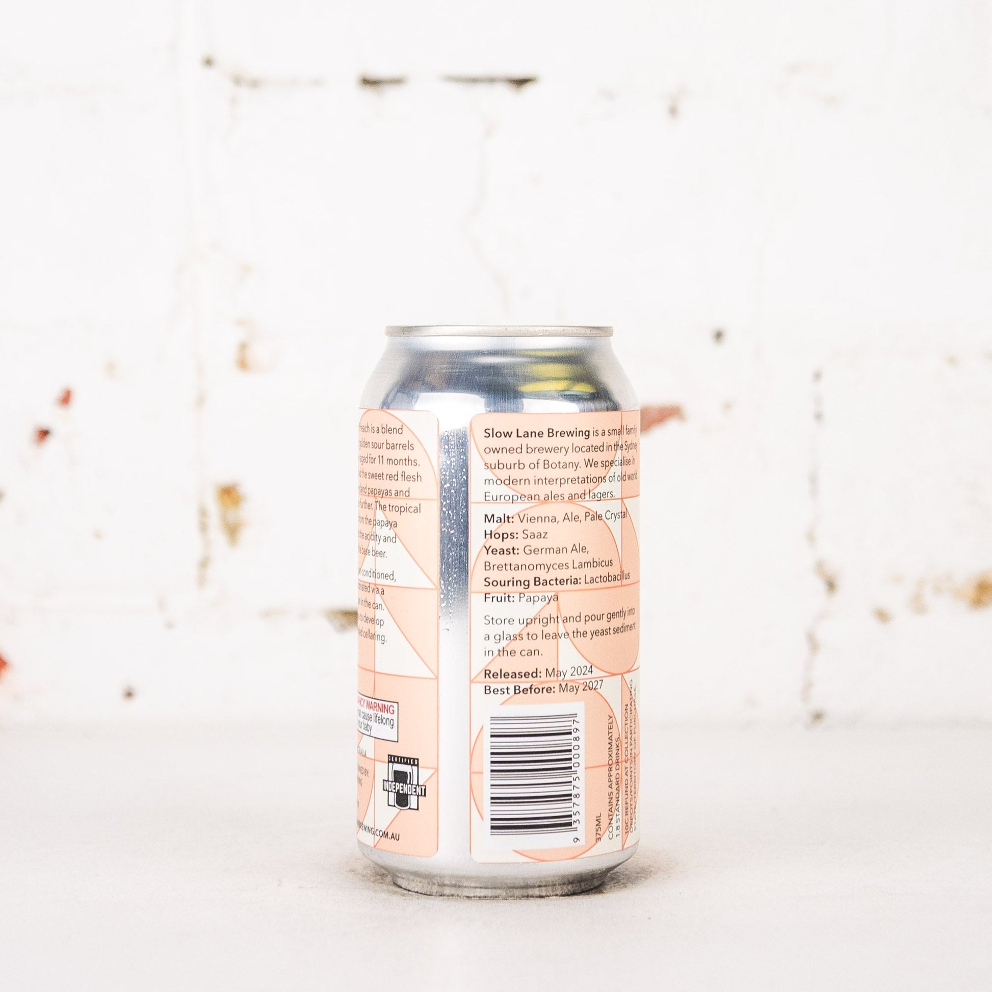 Slow Lane - Papaya Don't Preach Barrel Aged Sour