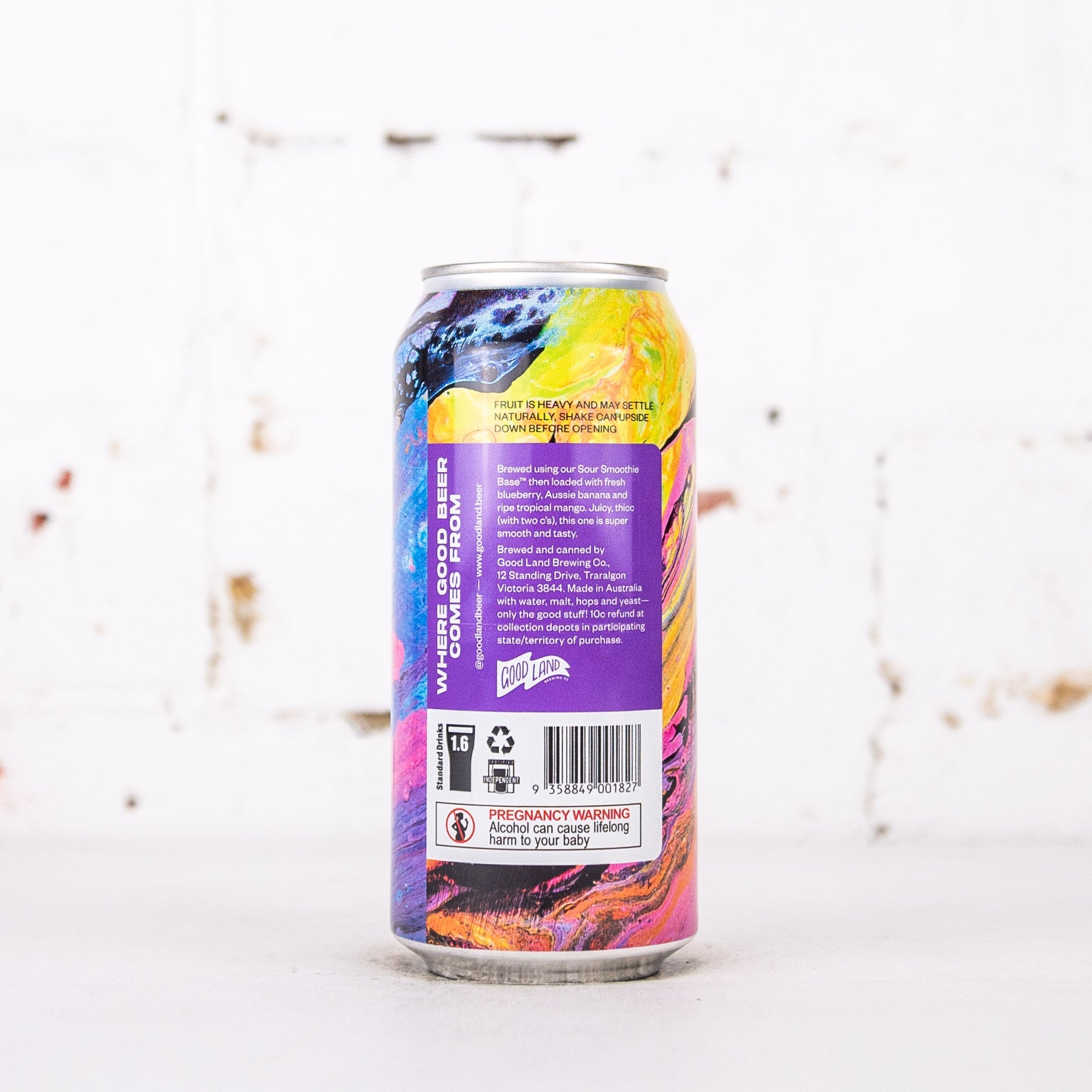 Good Land - Smoovie Smoothie Sour with Banana, Mango & Blueberry