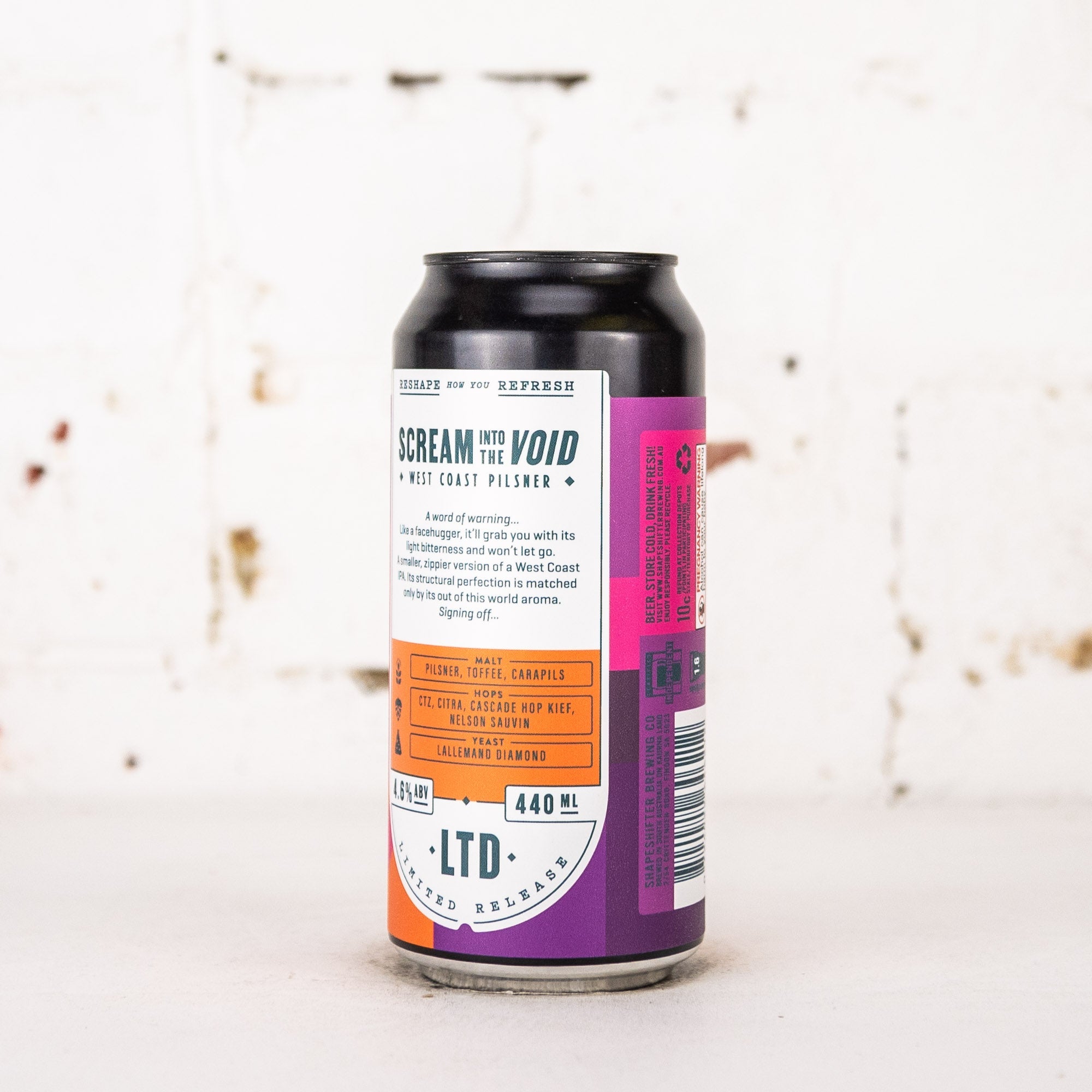 Shapeshifter - Scream Into Void West Coast Pilsner