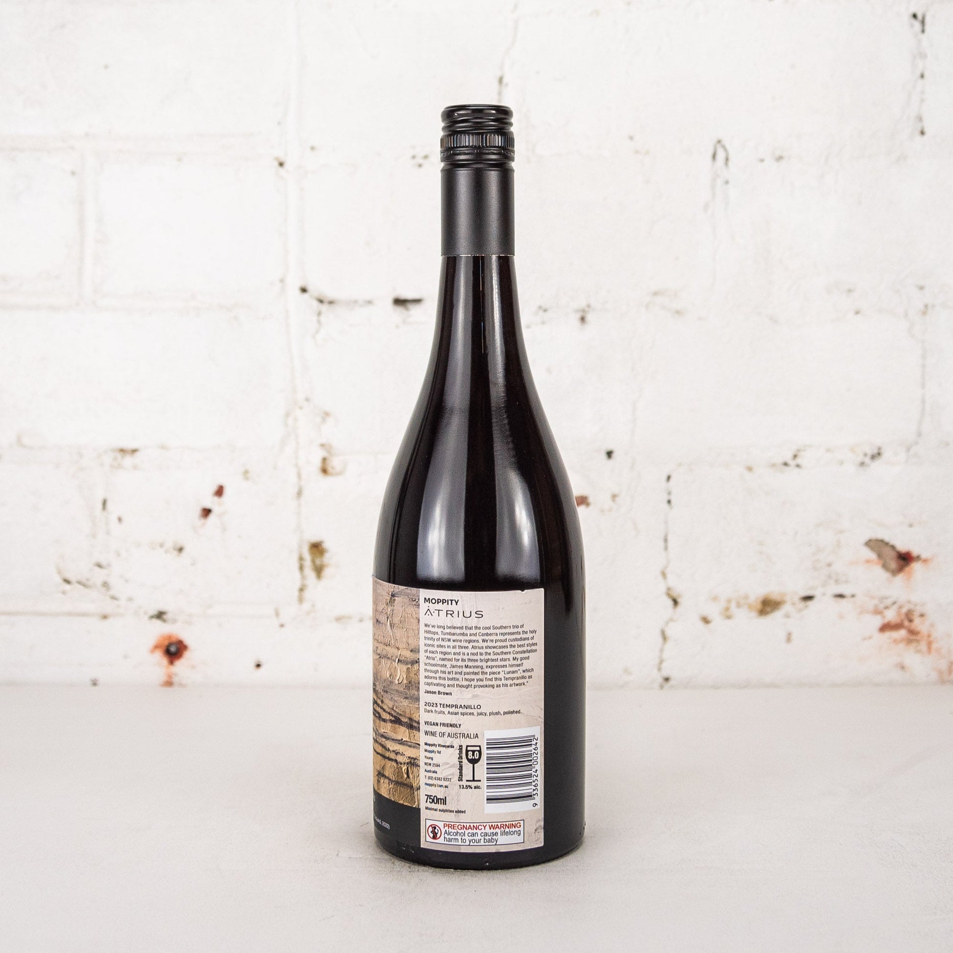 Moppity - Atrius Tempranillo 750ml