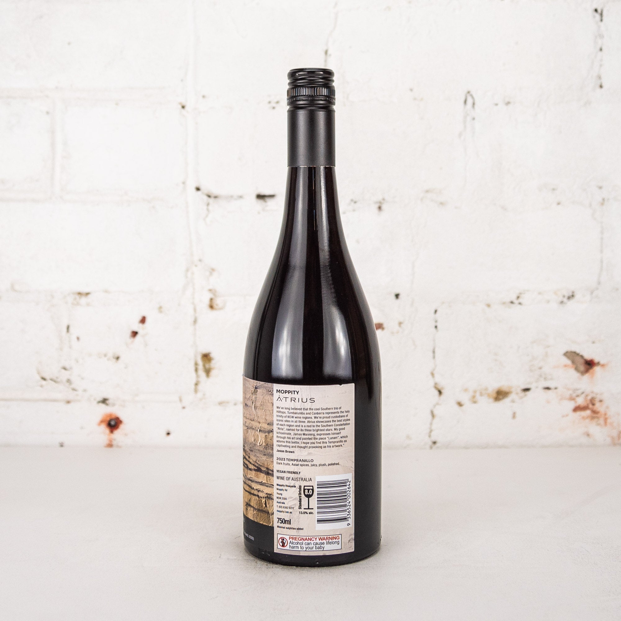 Moppity - Atrius Tempranillo 750ml