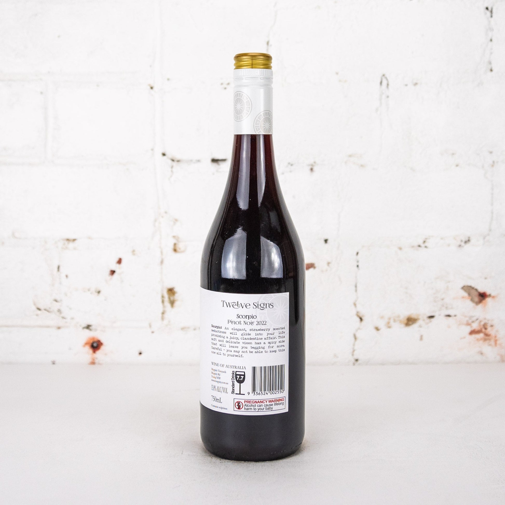 Moppity - Twelve Signs Scorpio Pinot Noir 750ml