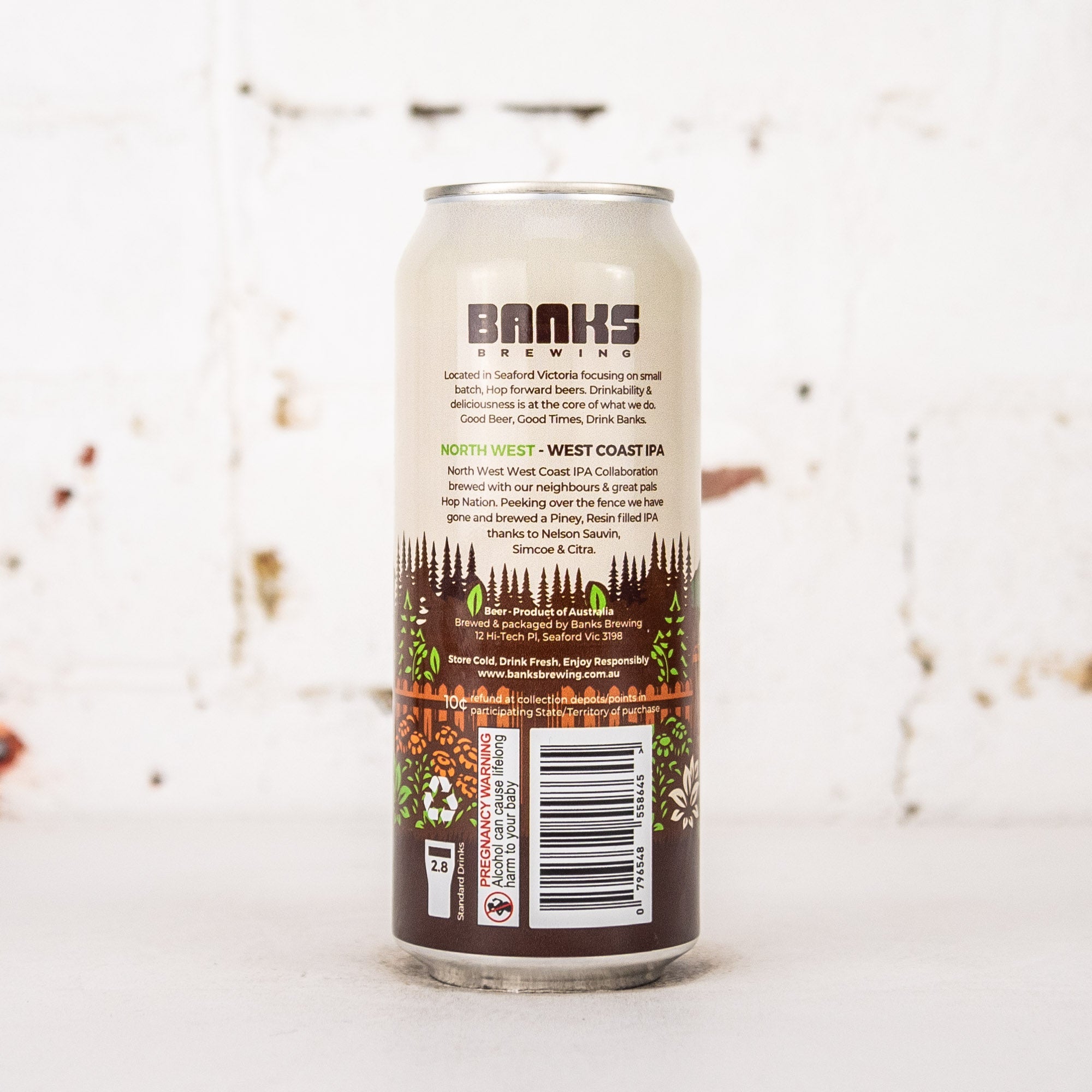 Banks x Hop Nation 'Hi-De-Ho Neighbour' North West IPA
