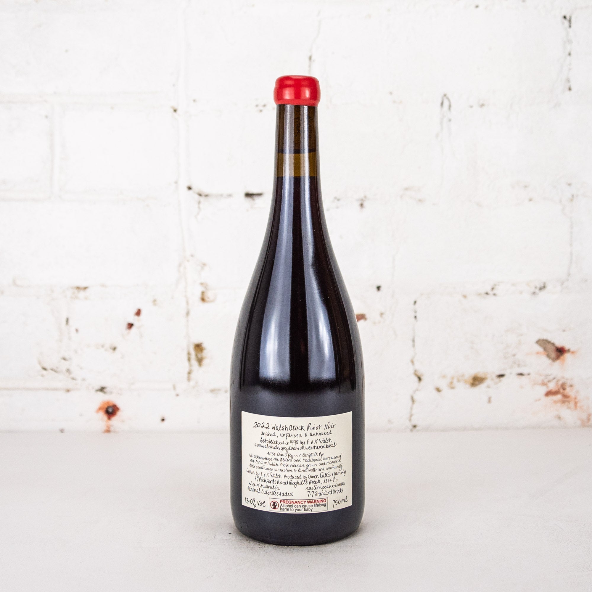 Eastern Peake - Walsh Block Pinot Noir 2022 750ml