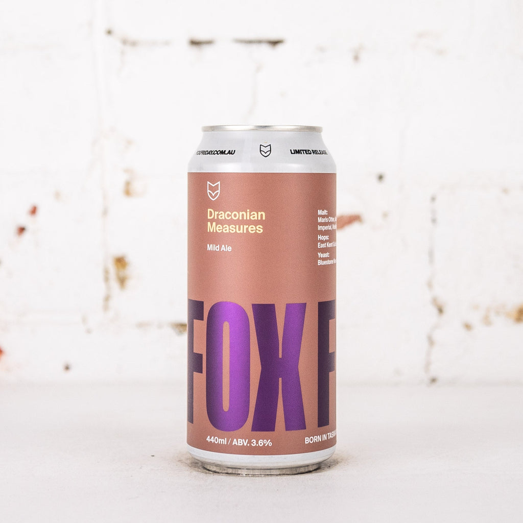 Fox Friday - Draconian Measures Mild Ale