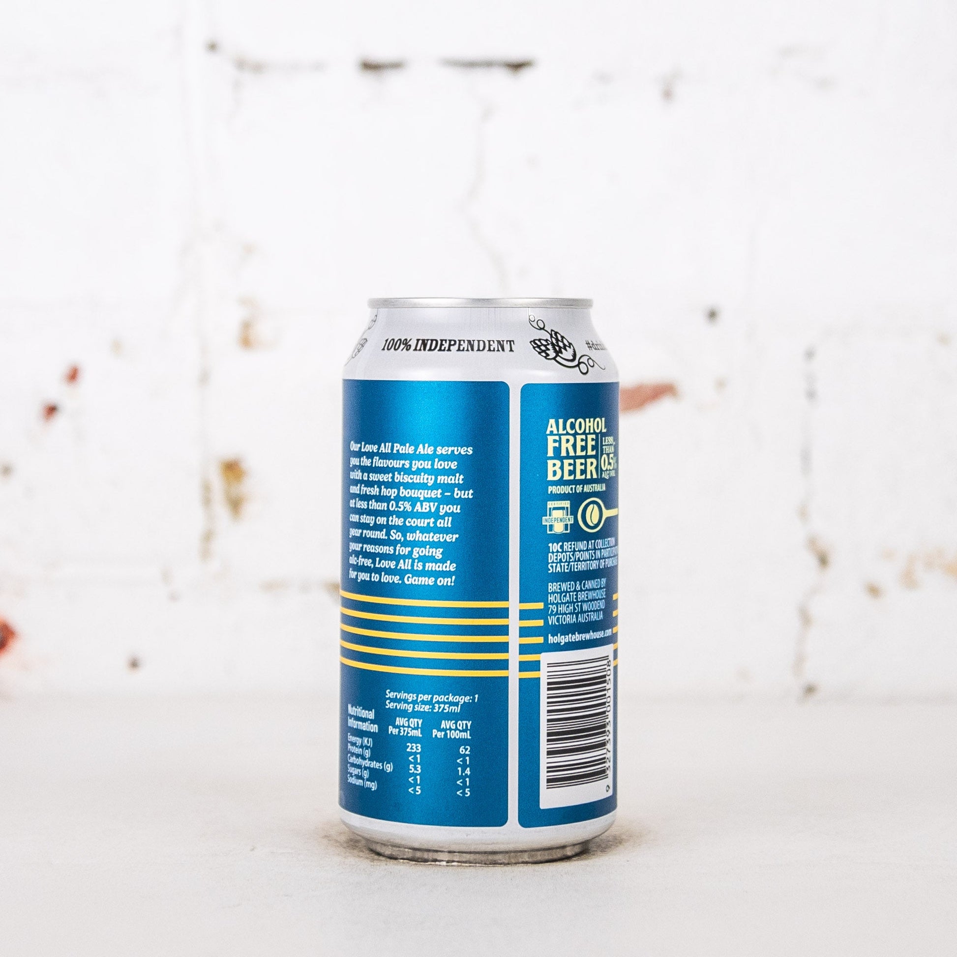 Holgate - Love All Non Alc Pale Ale