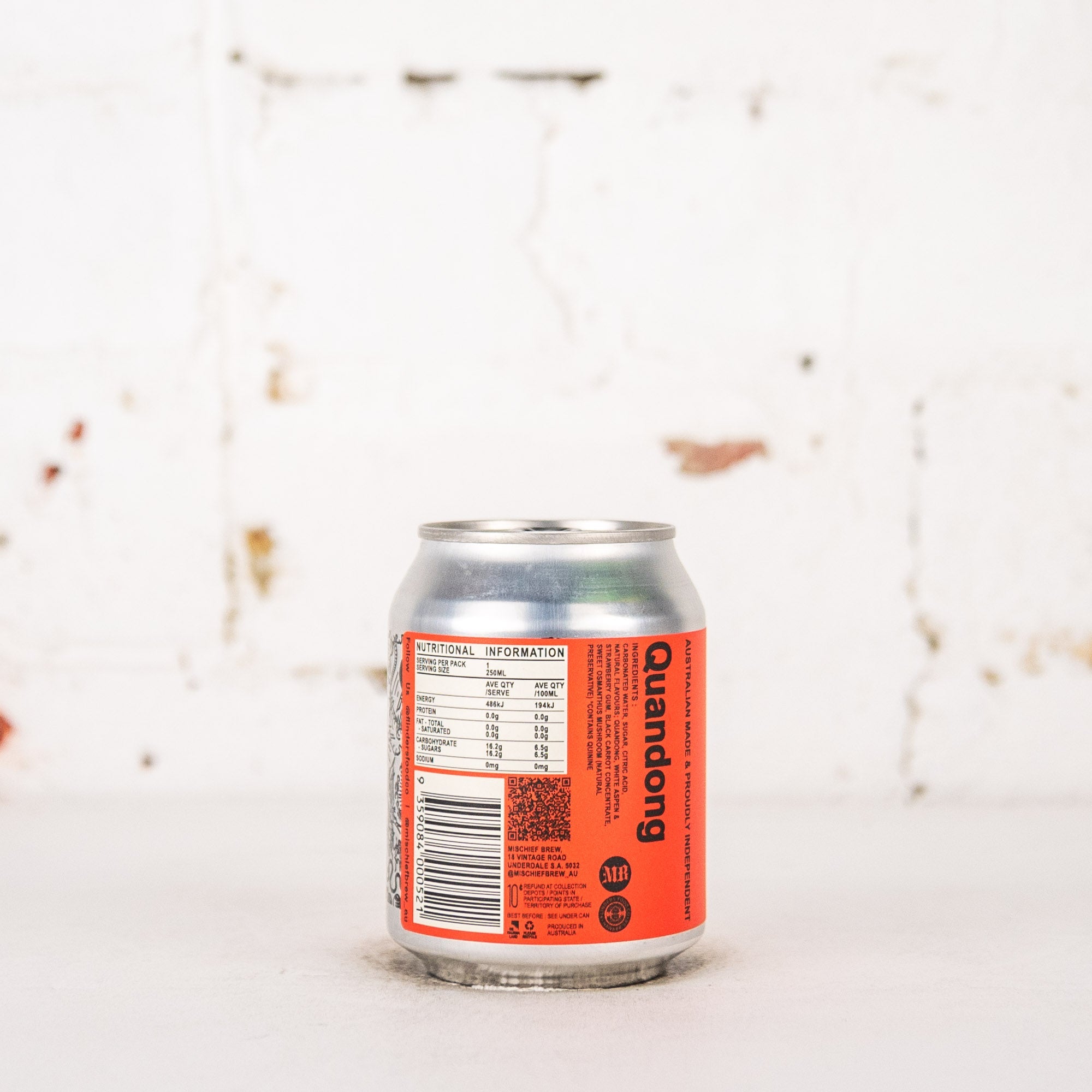 Mischief Brew - Quandong Soda 250ml