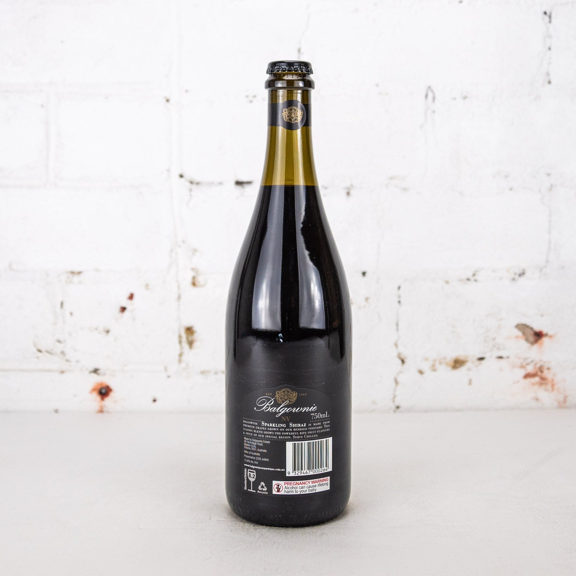 Balgownie - Black Label Sparkling Shiraz NV 750ml