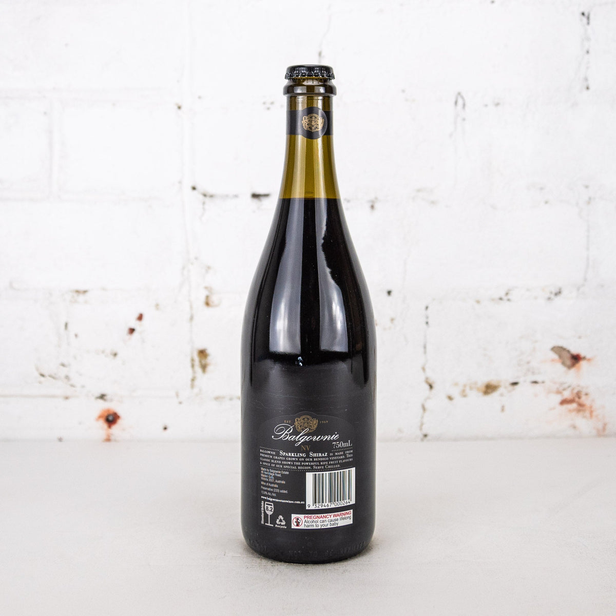 Balgownie - Black Label Sparkling Shiraz NV 750ml