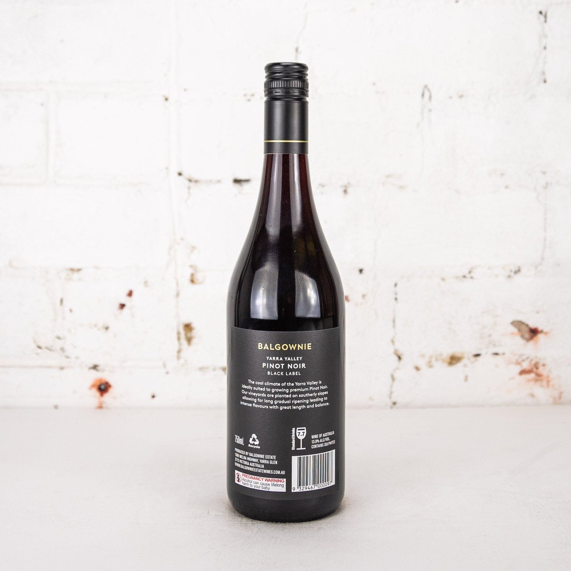 Balgownie - Black Label Pinot Noir 2023 750ml