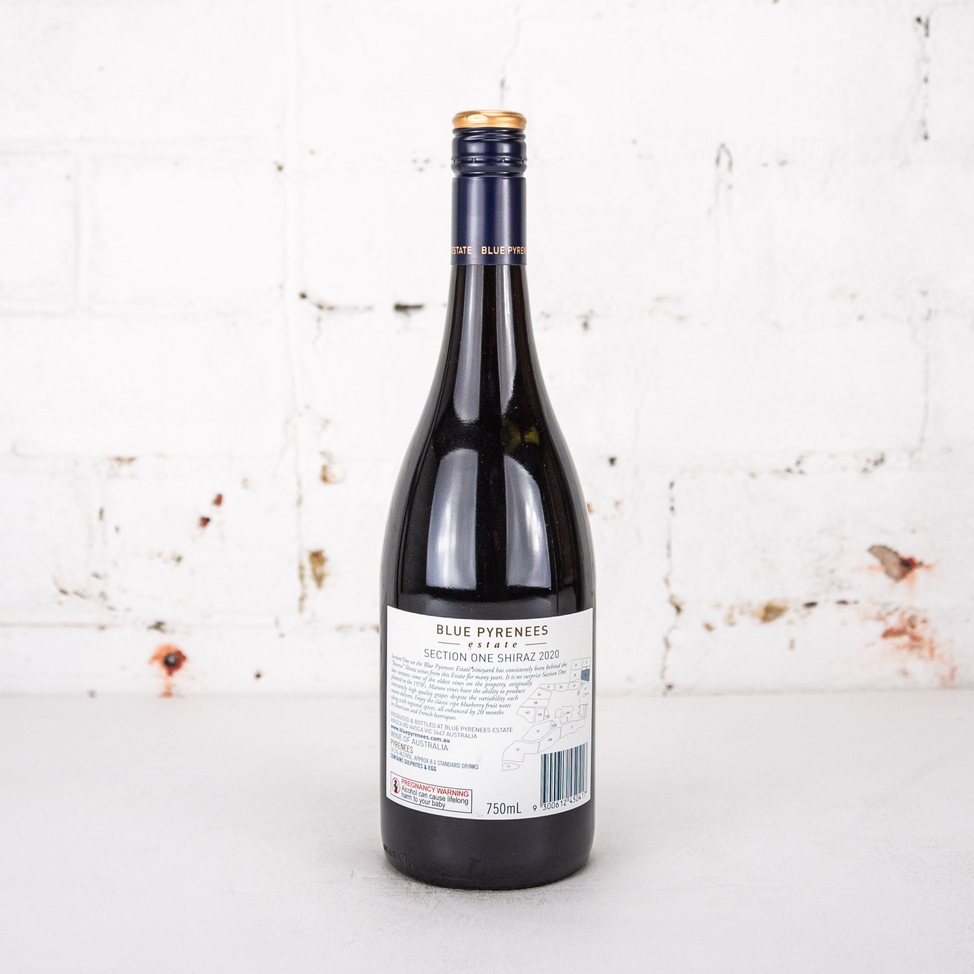 Blue Pyrenees - Section One Shiraz 2020 750ml