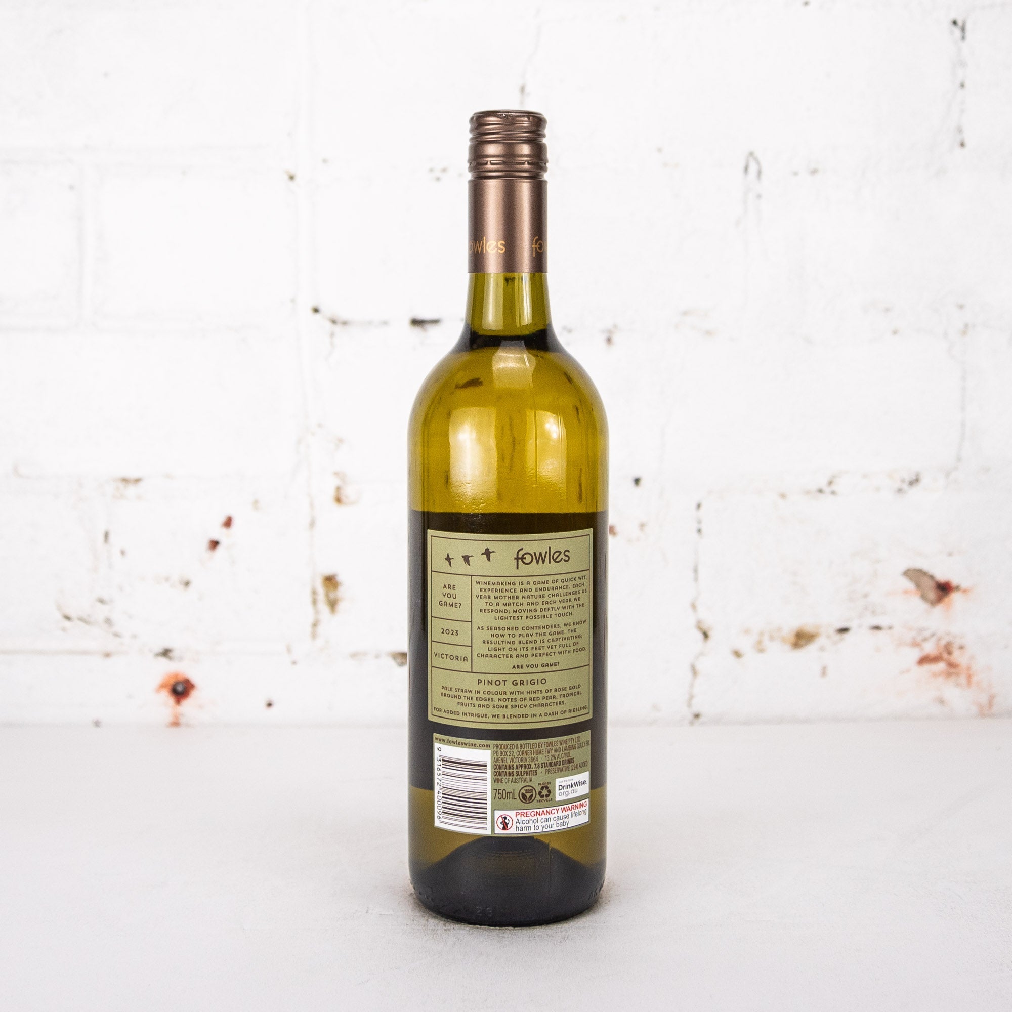 Fowles - Are You Game? Pinot Grigio 2023 750ml
