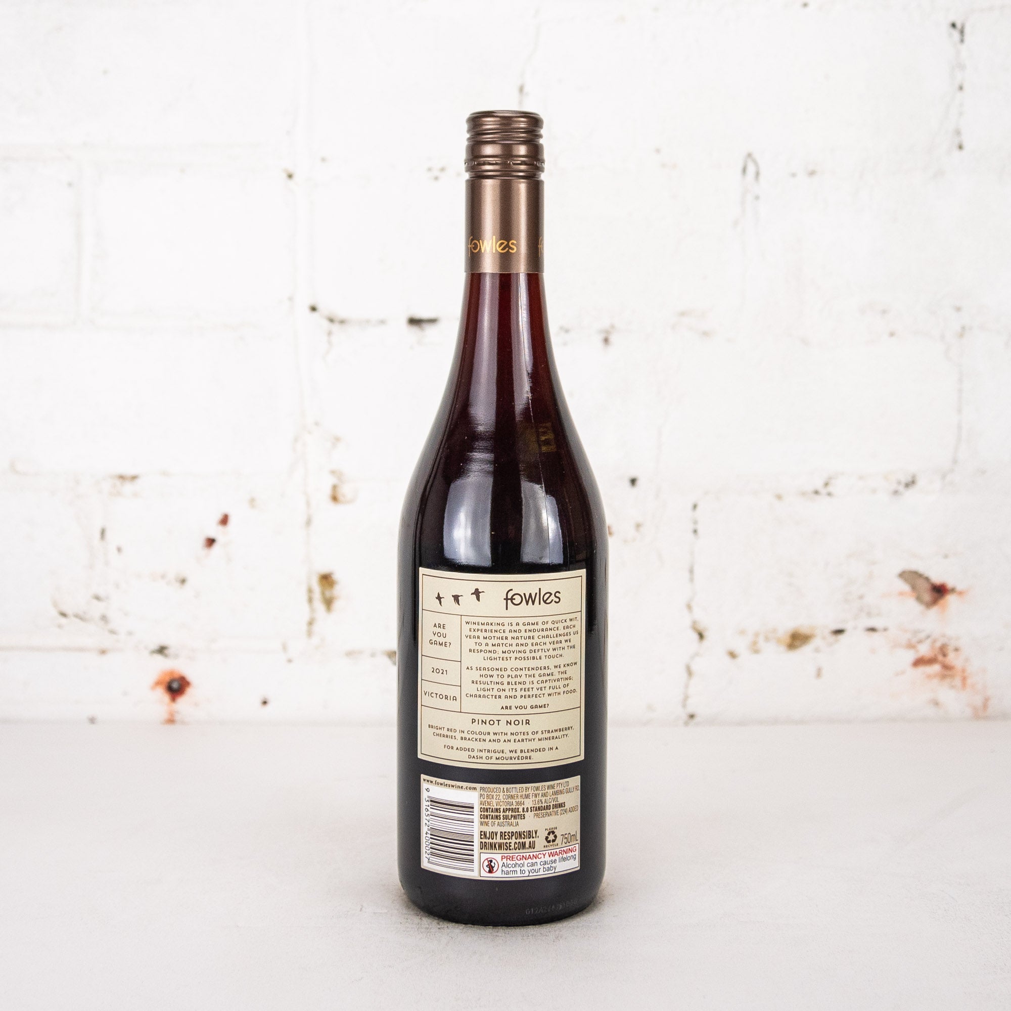 Fowles - Are You Game? Pinot Noir 2021 750ml